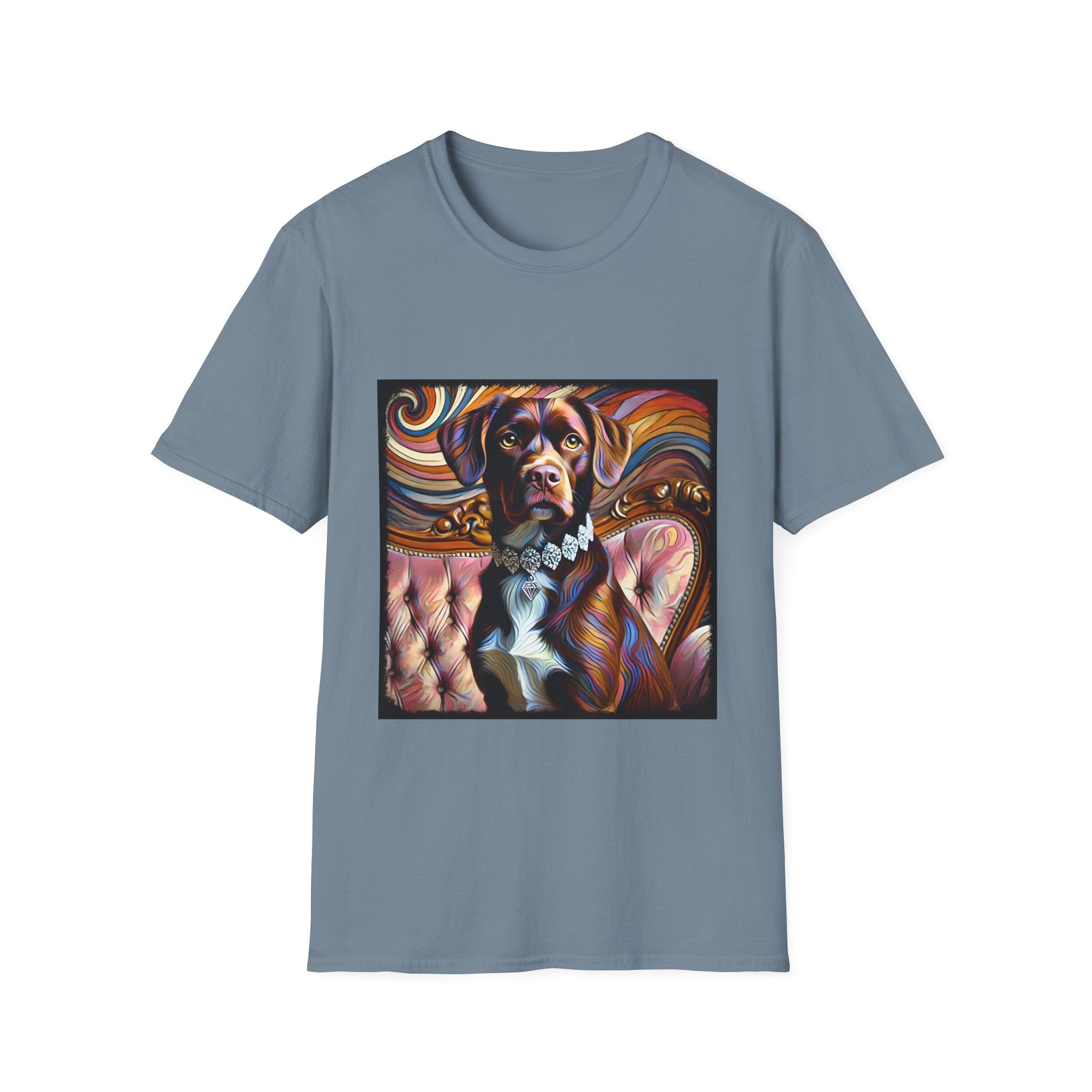 Labrador Retriever Vivid Swirl | Unisex Dog T-Shirt