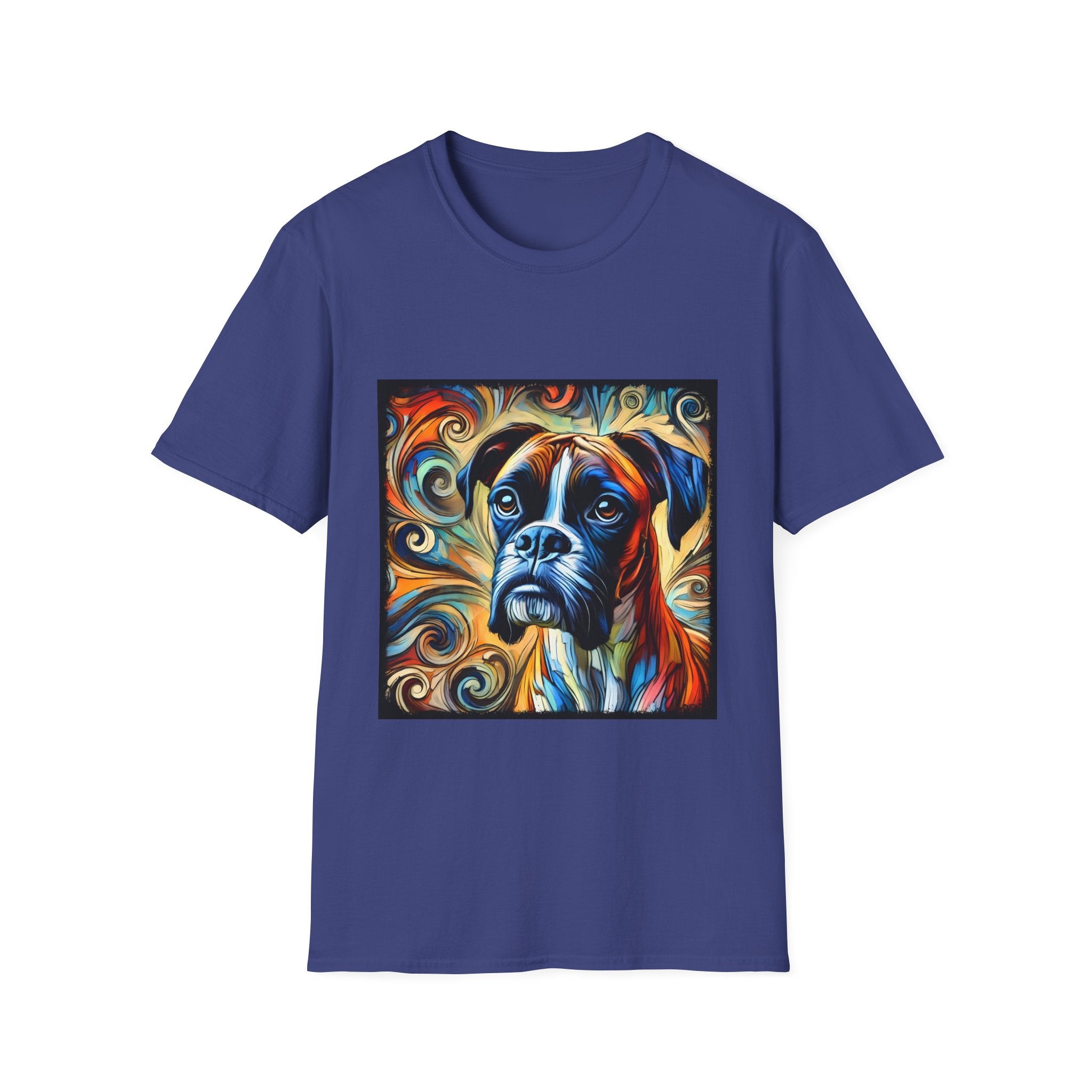 Boxer Warm Swirl | Unisex Dog T-Shirt
