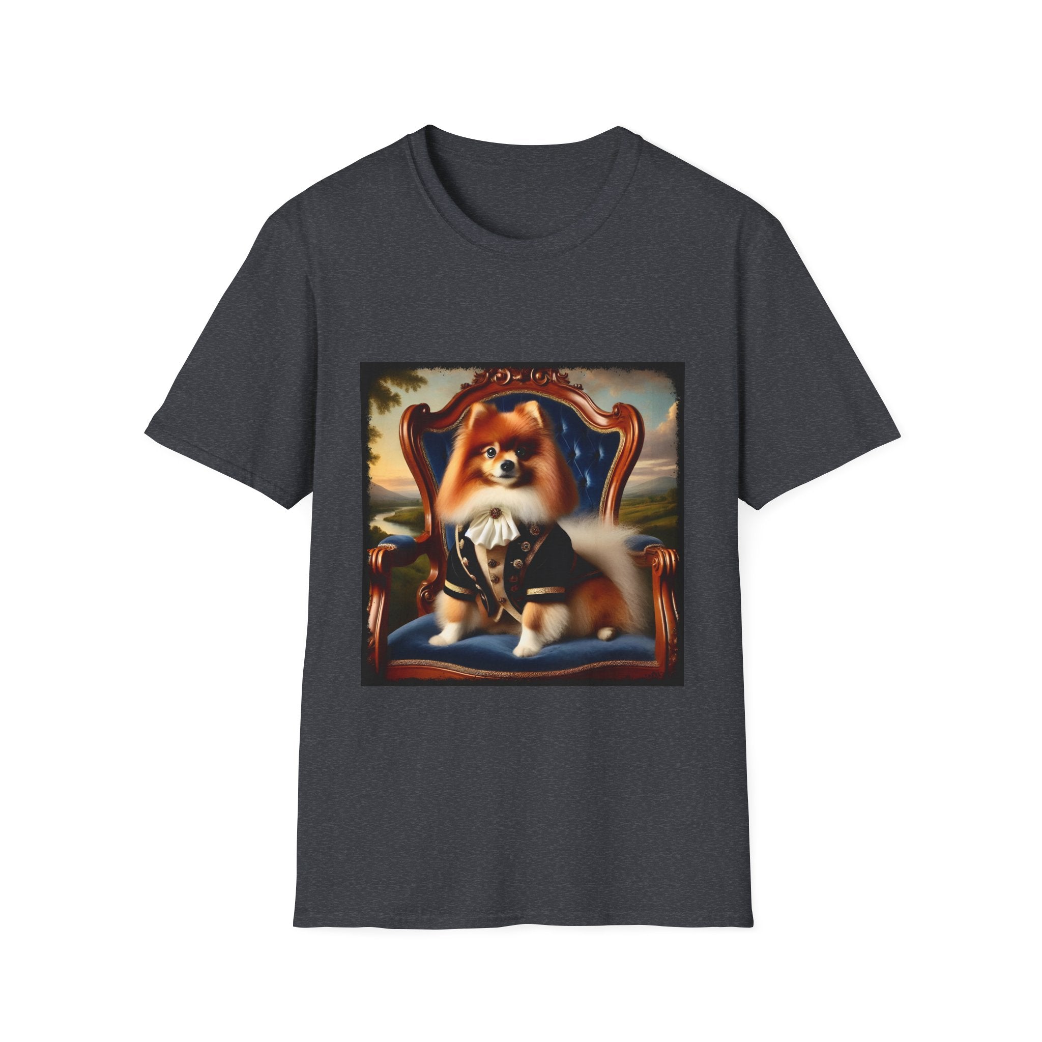 Pomeranian Posh Prince | Unisex Dog T-Shirt