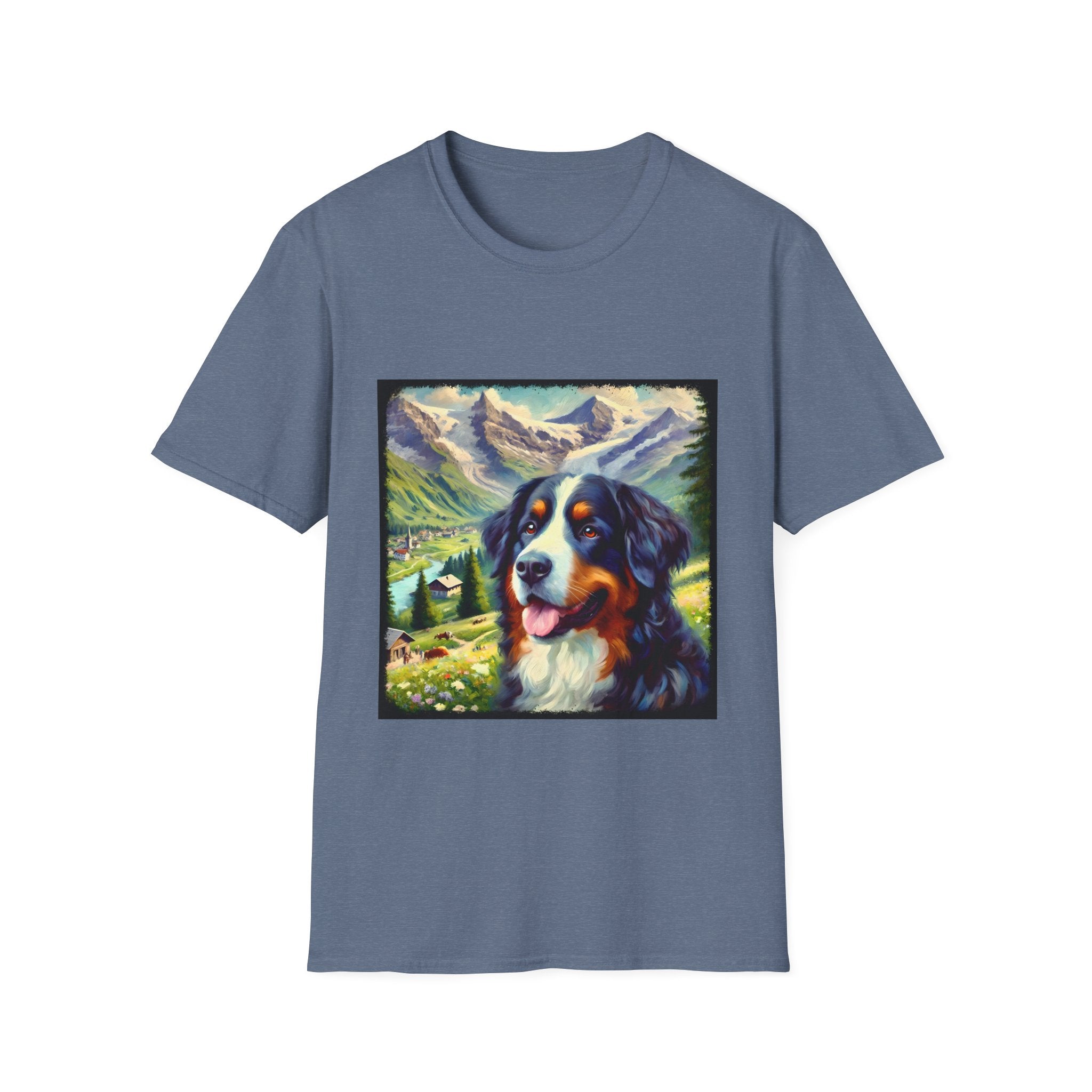 Bernese Mountain Dog Swiss Classic | Unisex Dog T-Shirt