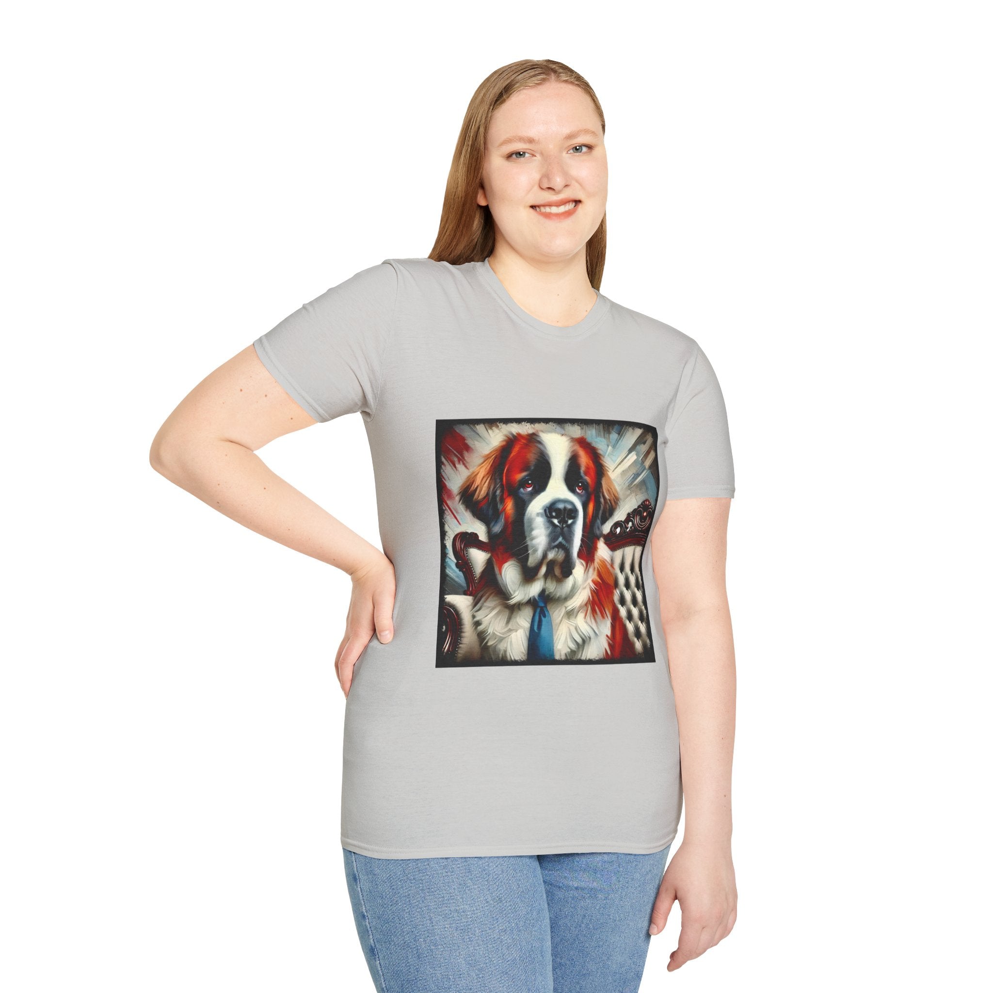 Saint Bernard Big Boss | Unisex Dog T-Shirt