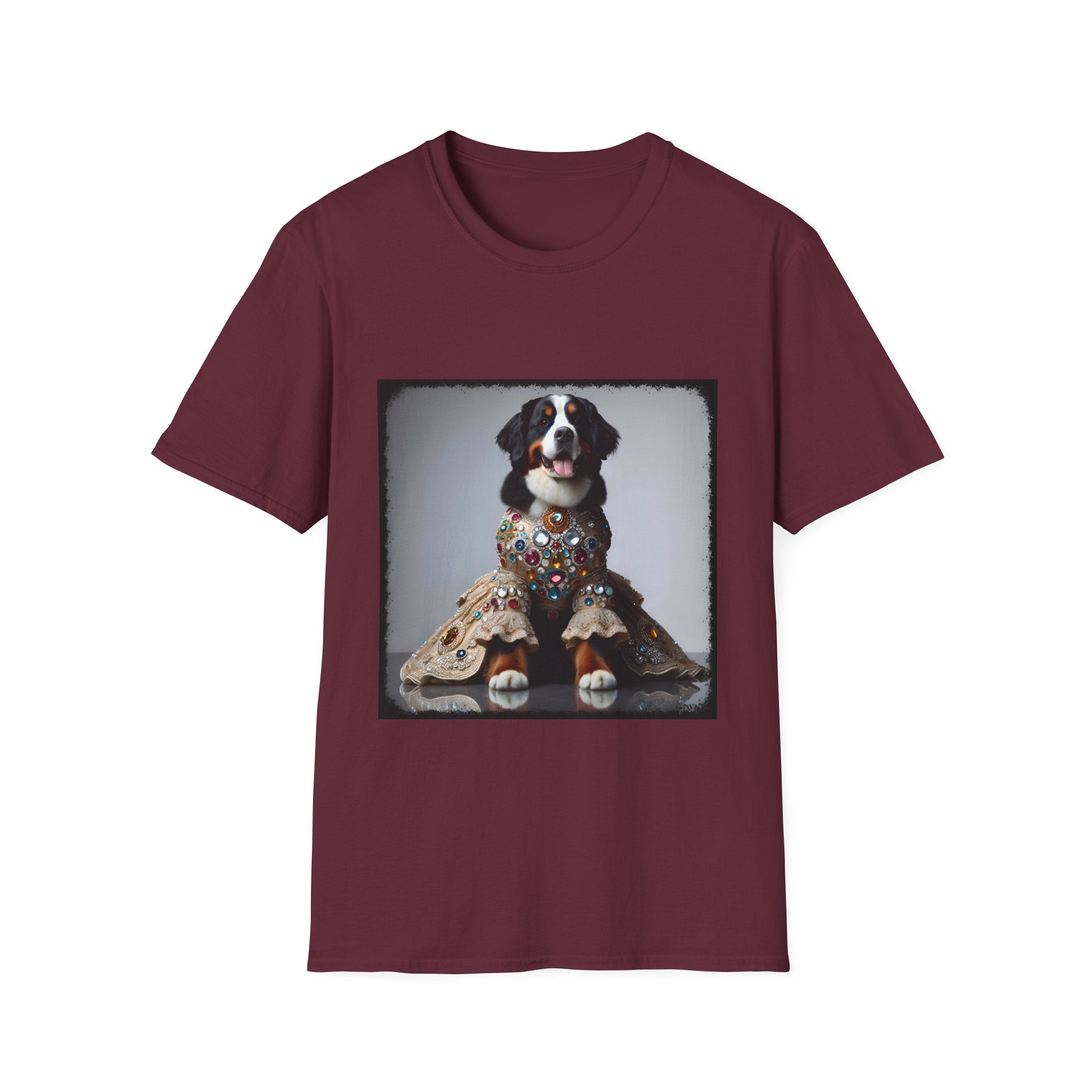 Bernese Mountain Dog Luxe Treasure | Unisex Dog T-Shirt