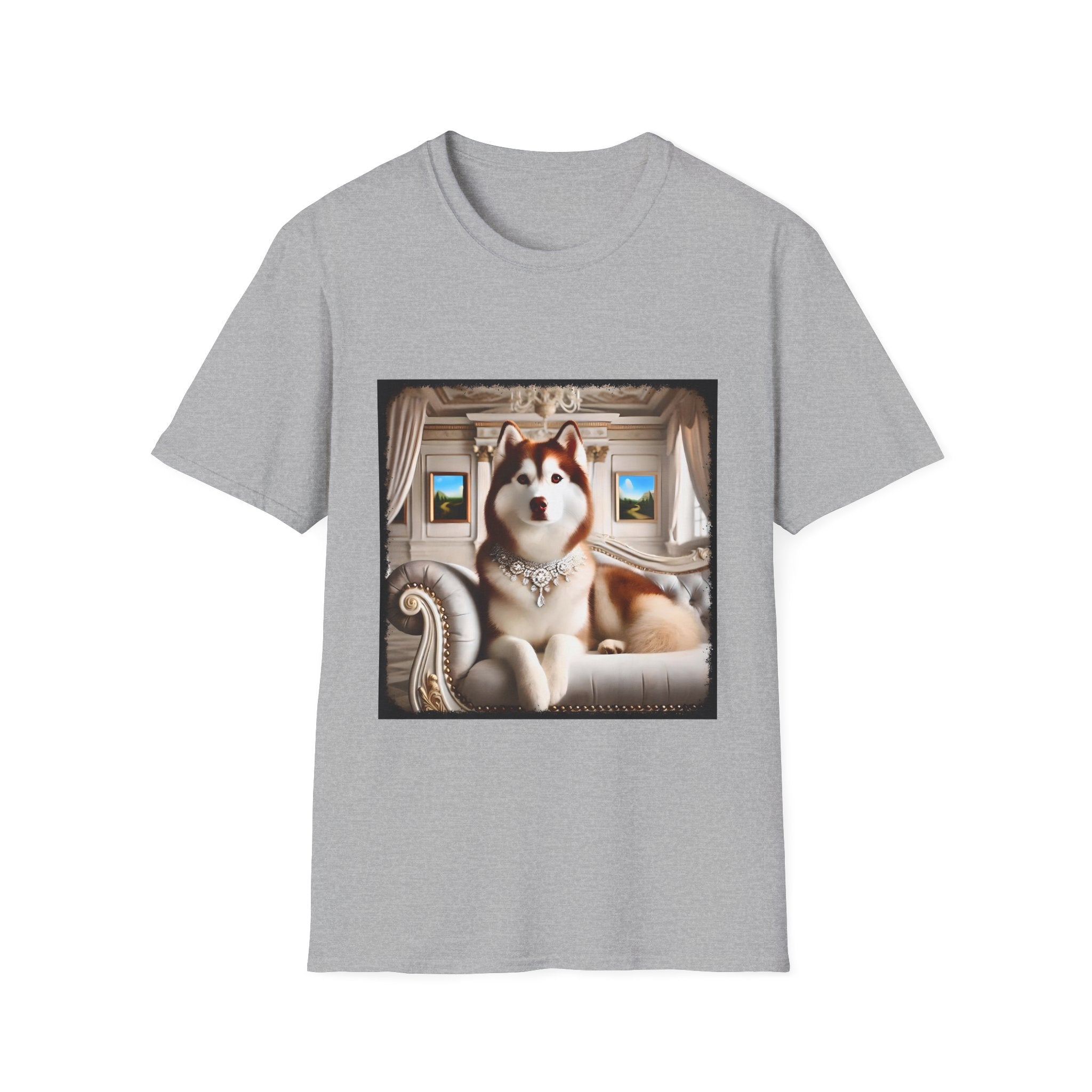 Siberian Husky Red Princess | Unisex Dog T-Shirt