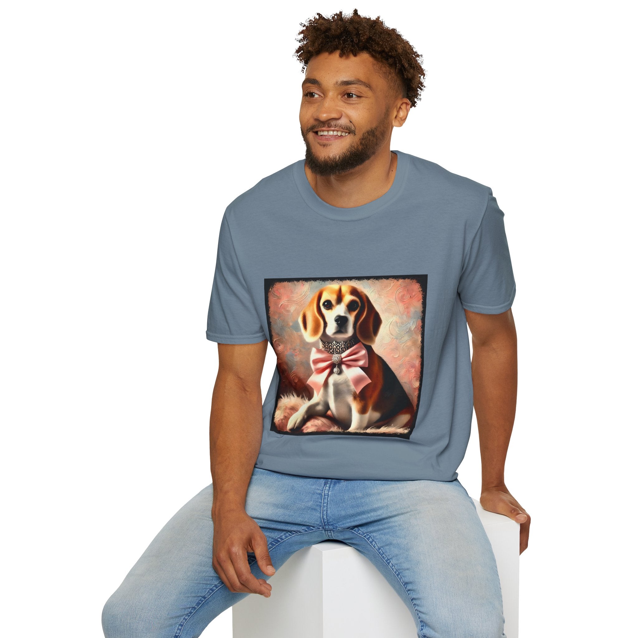 Beagle Diamond Princess Classic | Unisex Dog T-Shirt