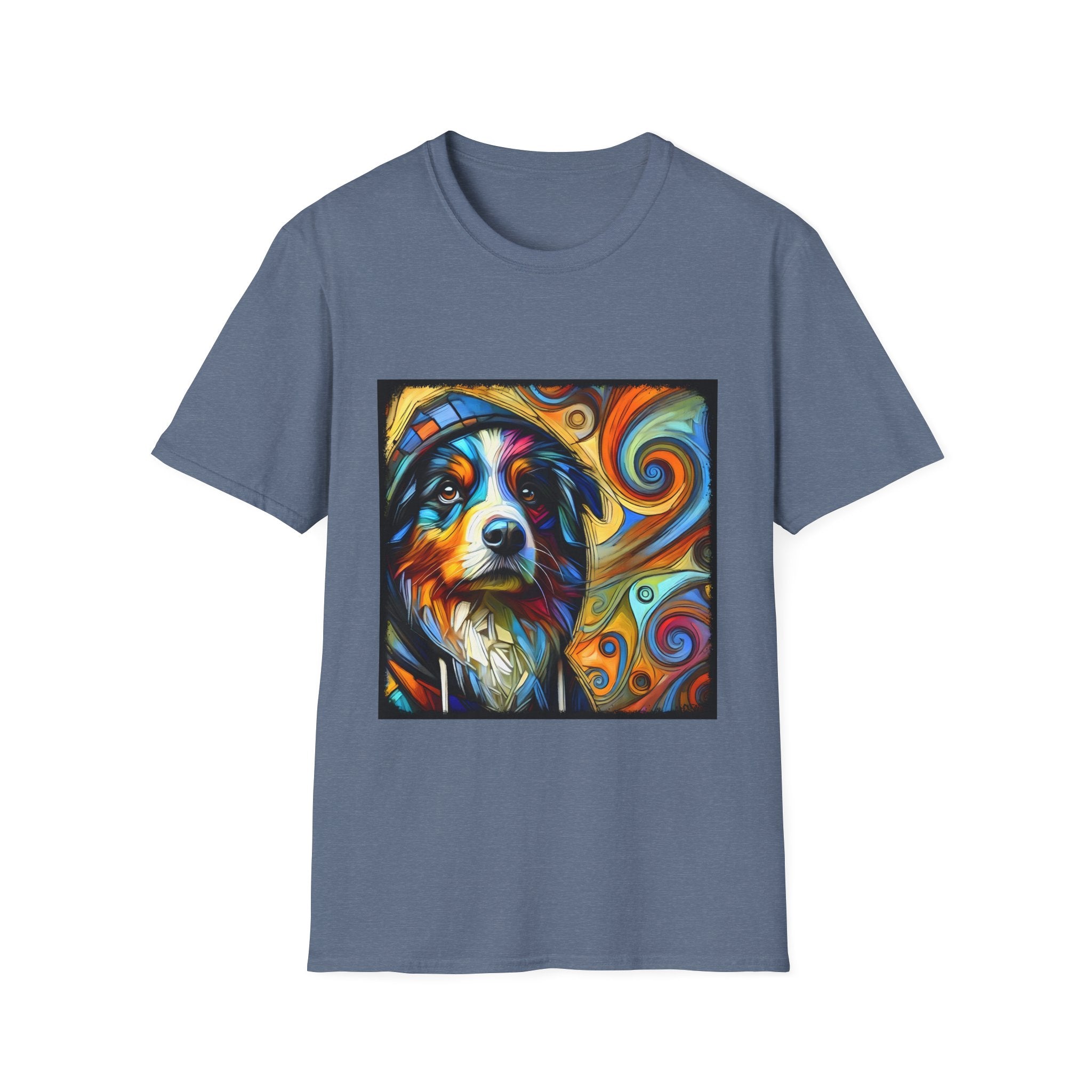 Australian Shepherd Relaxed Swirl | Unisex Dog T-Shirt