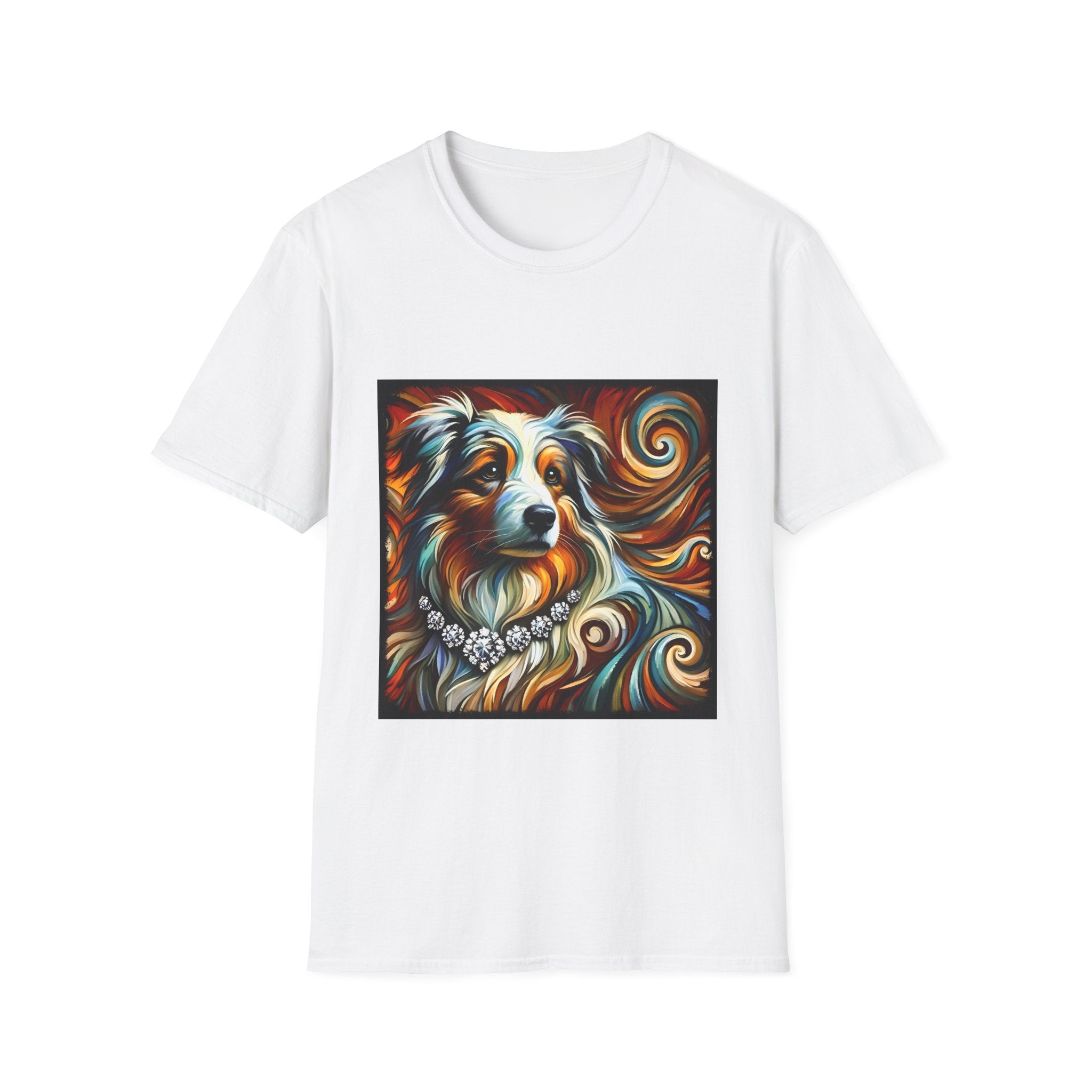 Australian Shepherd Diamond Swirl | Unisex Dog T-Shirt