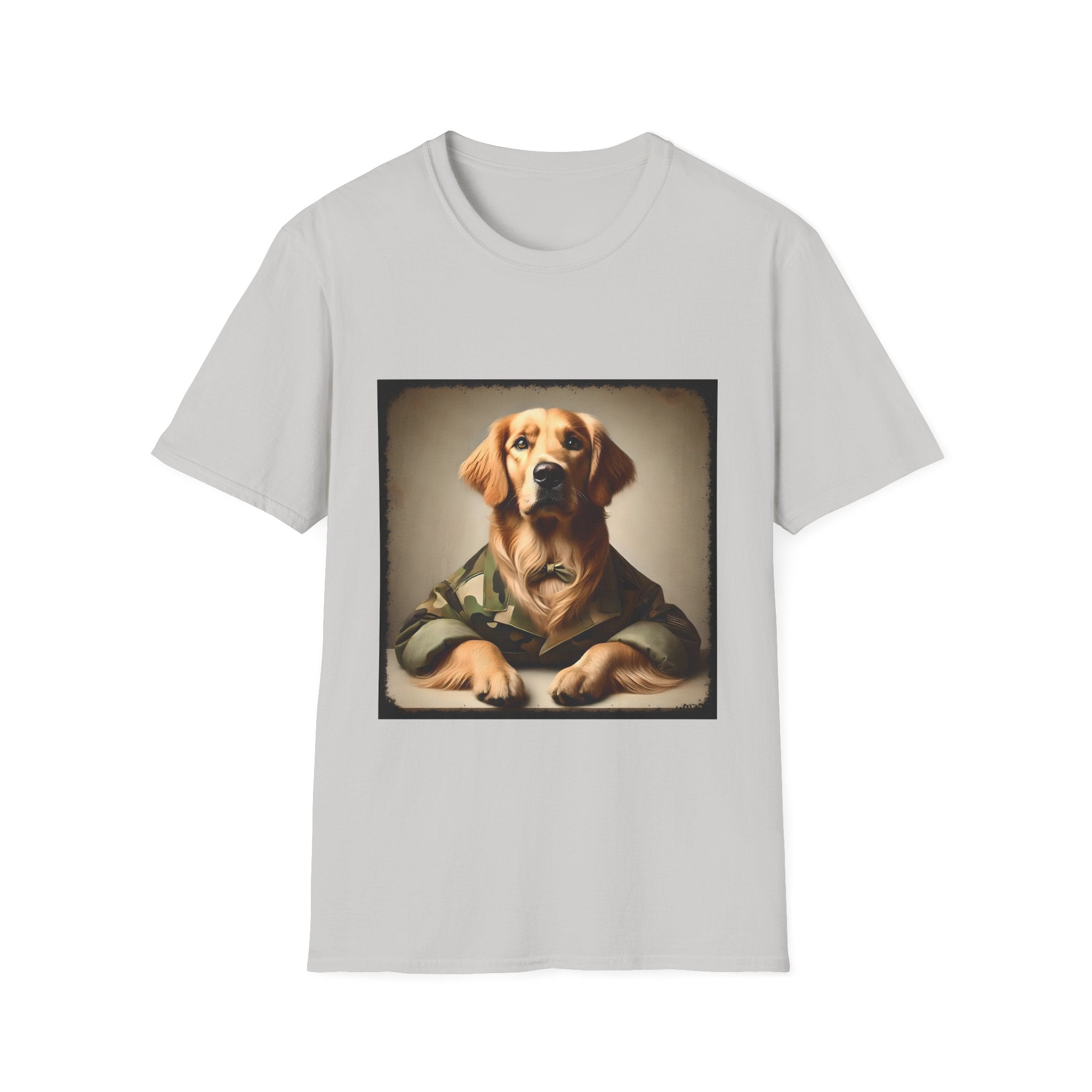 Golden Retriever Camo Gent | Unisex Dog T-Shirt