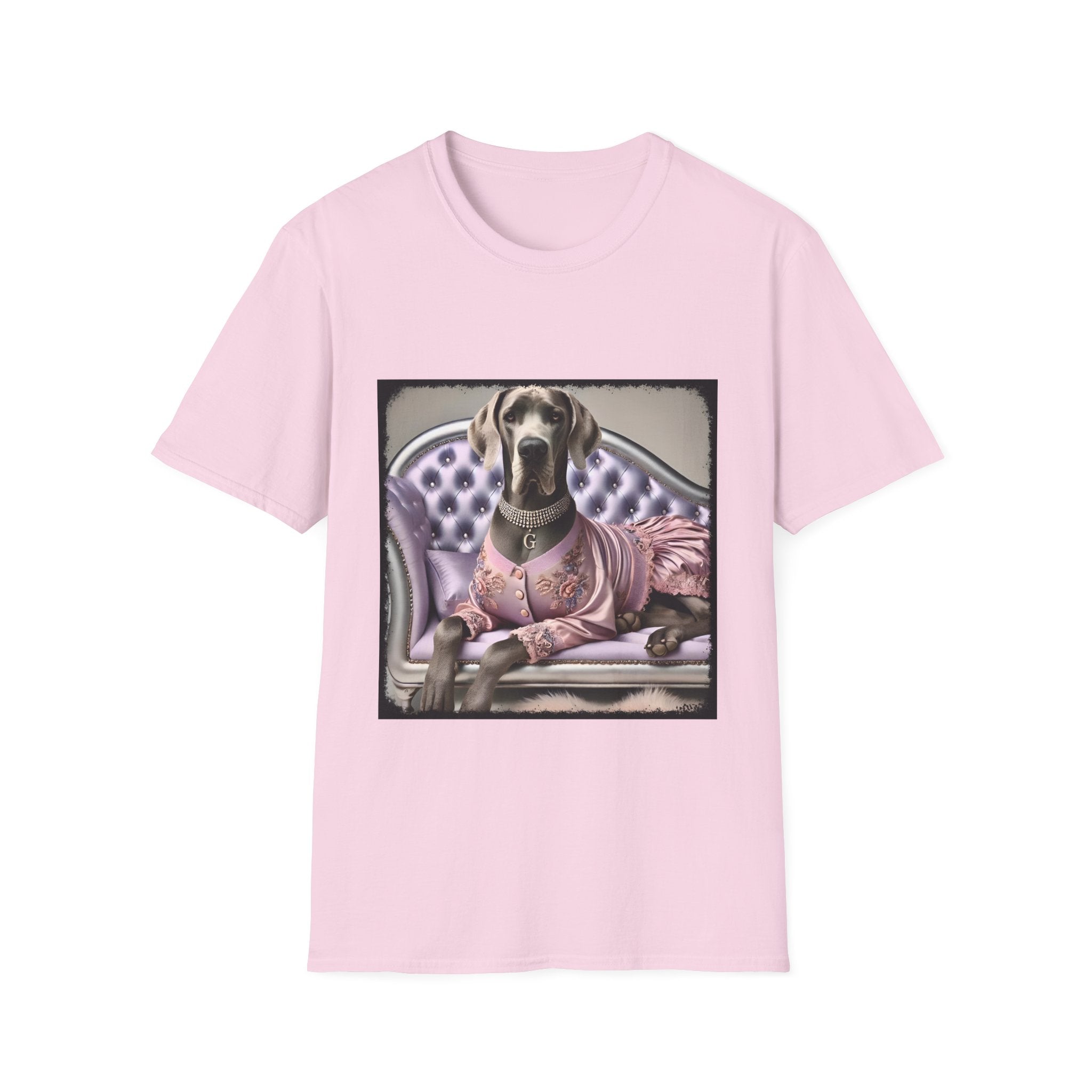 Great Dane Violet Vixen | Unisex Dog T-Shirt