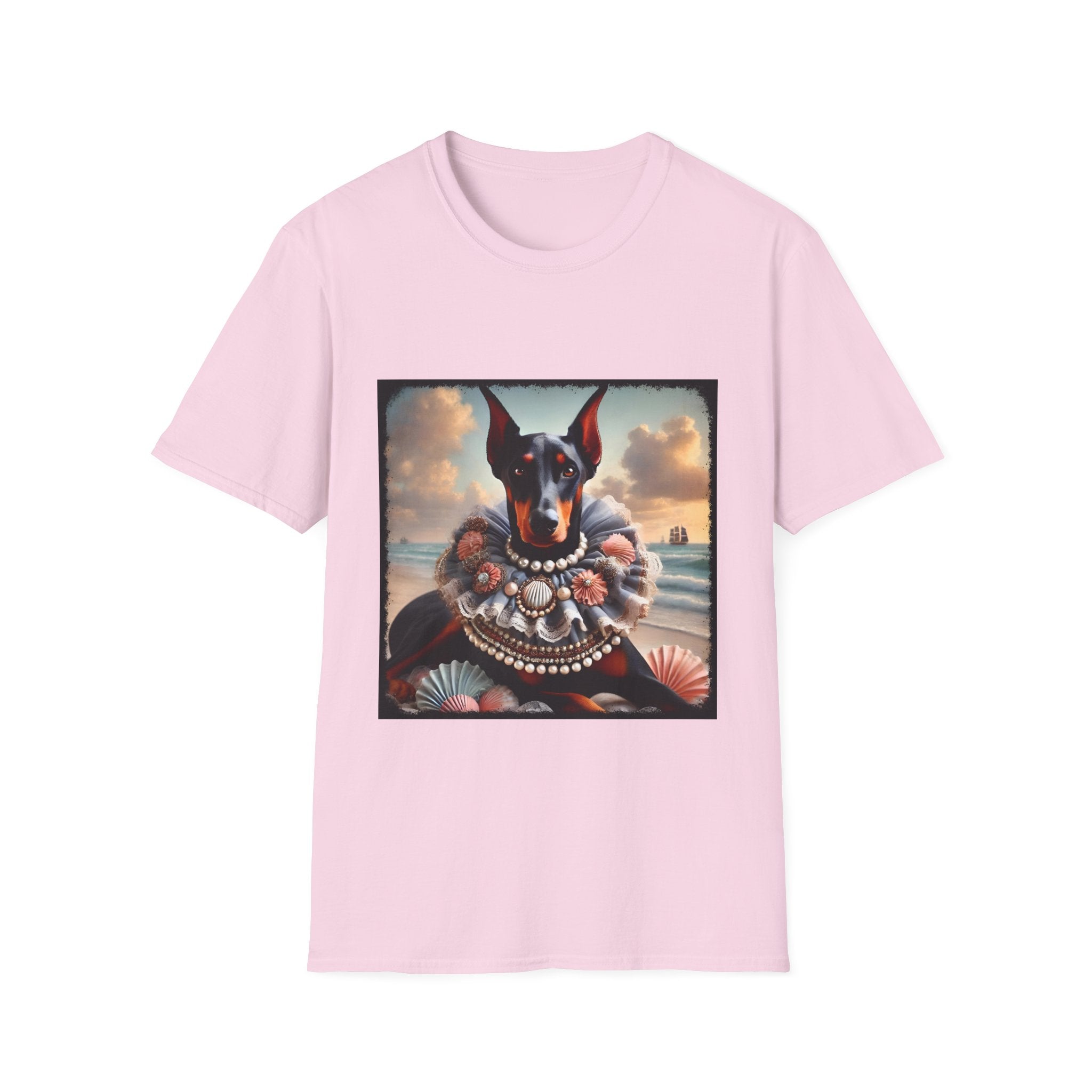 Doberman Pinscher Beach Dream | Unisex Dog T-Shirt
