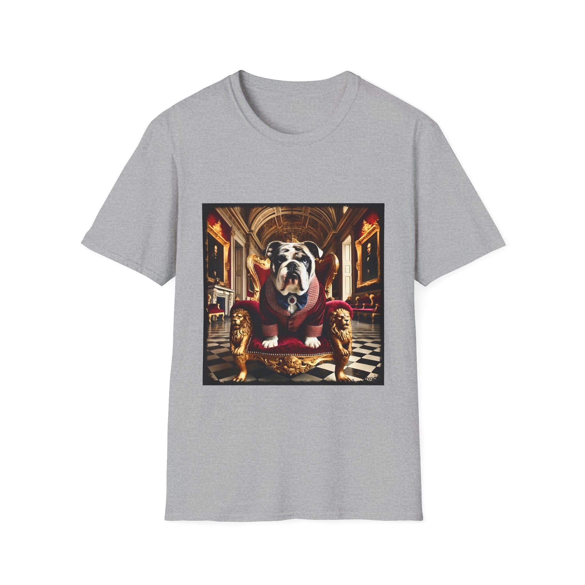 Bulldog Crimson King | Unisex Dog T-Shirt