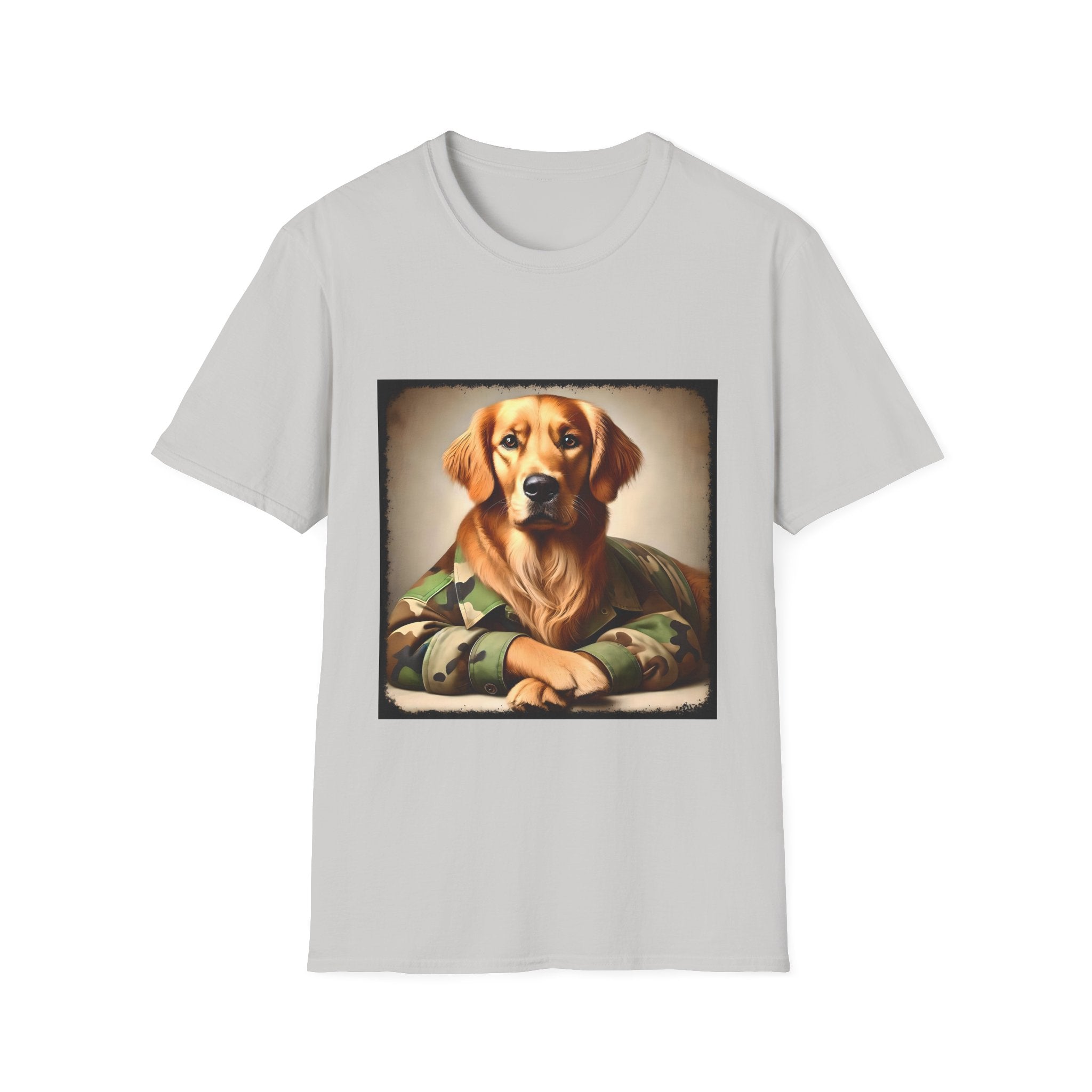 Golden Retriever Bark Battalion | Unisex Dog T-Shirt