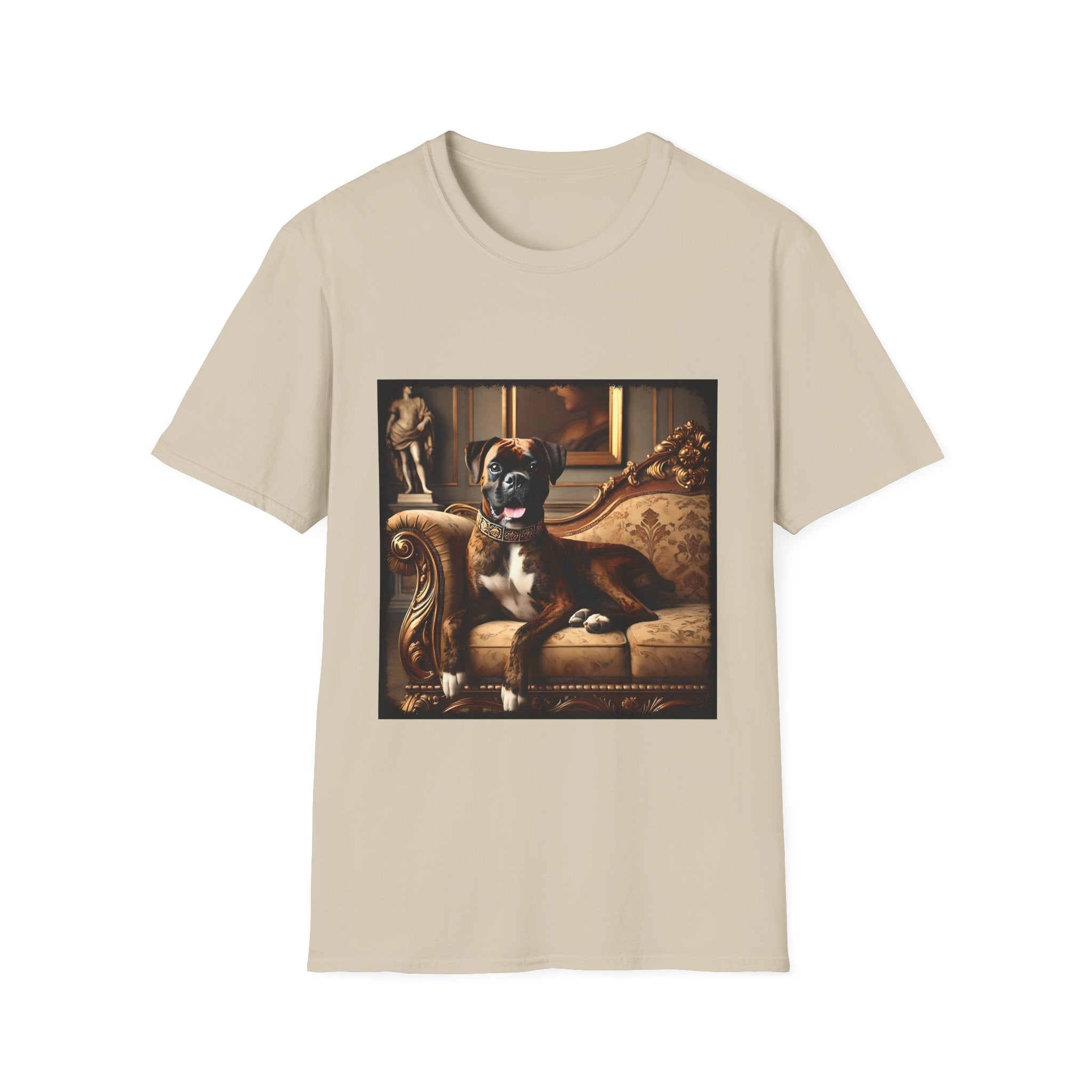 Boxer Joyful Noble | Unisex Dog T-Shirt