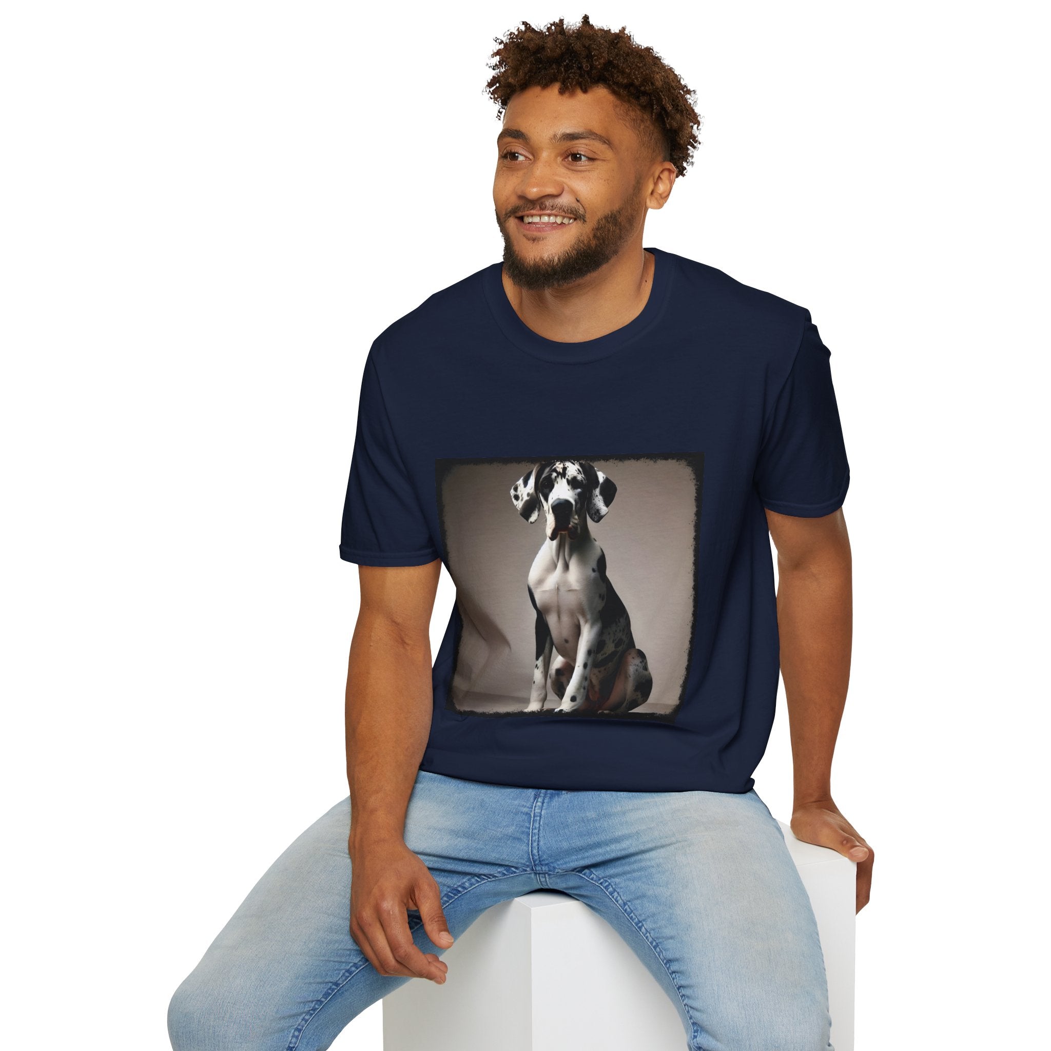 Great Dane Classic Portrait | Unisex Dog T-Shirt