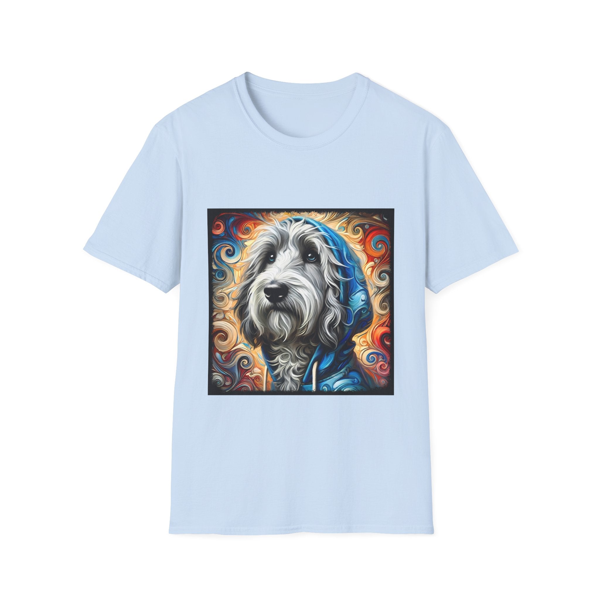 Sheepadoodle Urban Swirl | Unisex Dog T-Shirt