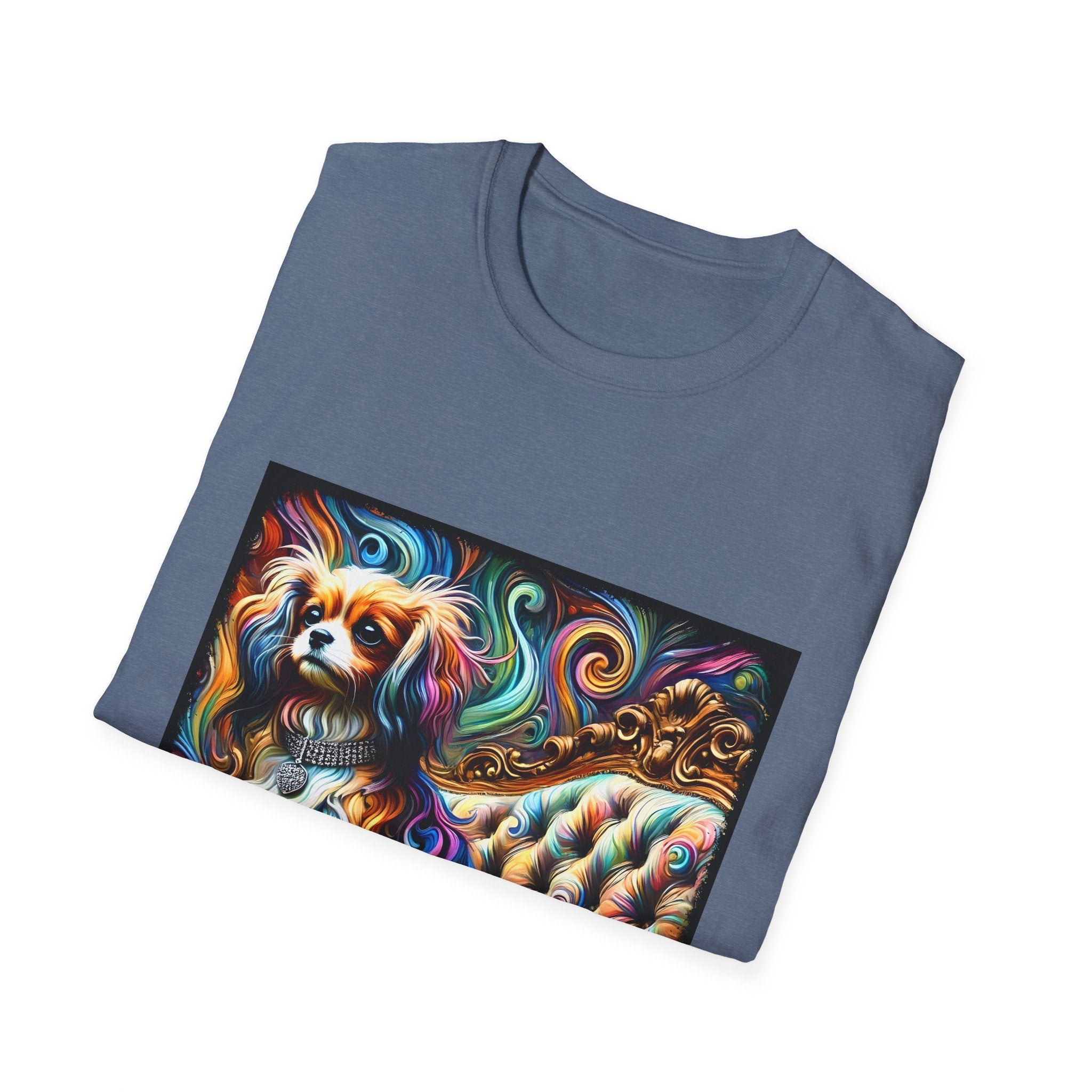 Cavalier King Charles Spaniel Stunning Swirl | Unisex Dog T-Shirt