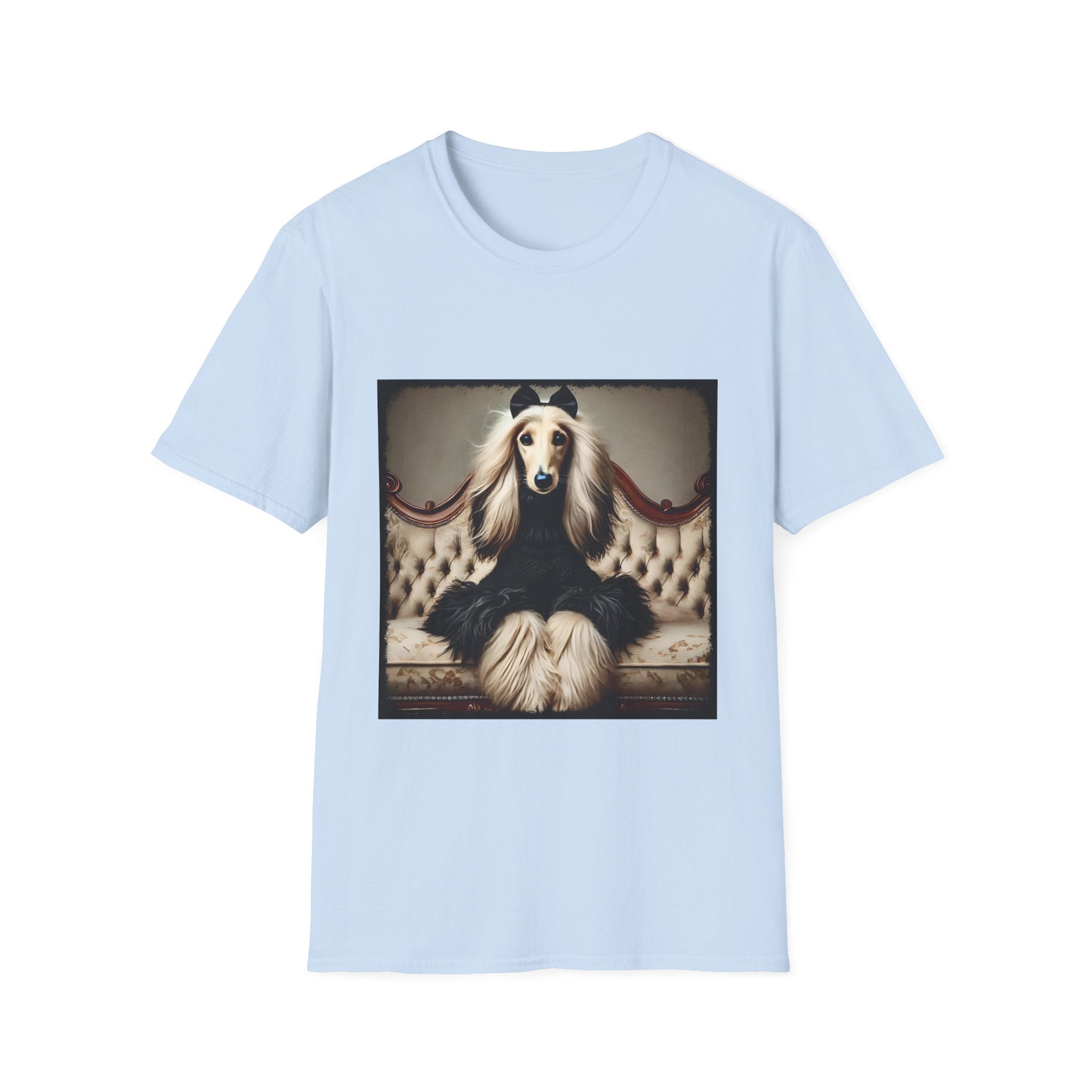 Afghan Hound Pure Icon | Unisex Dog T-Shirt