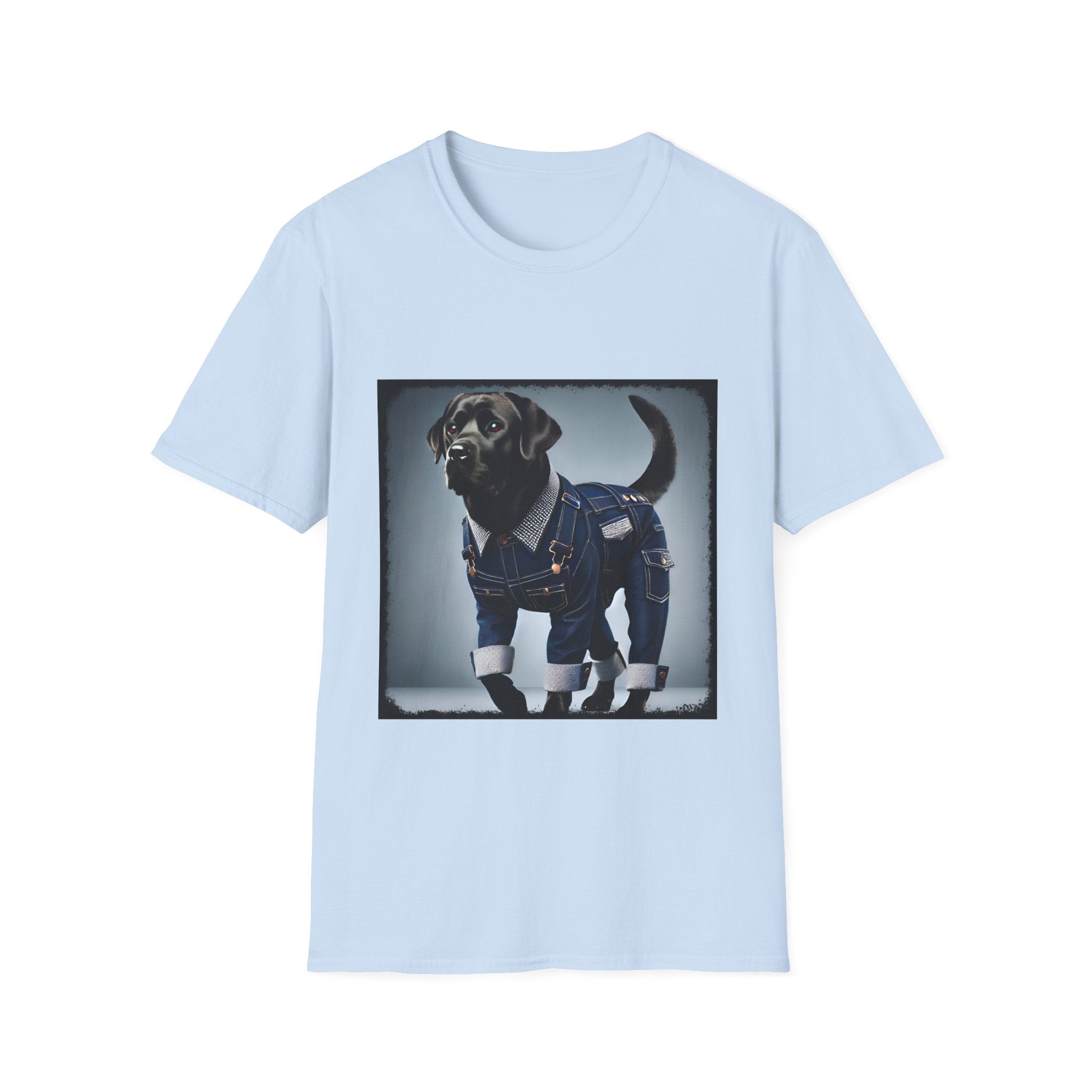 Labrador Retriever Denim Mood | Unisex Dog T-Shirt