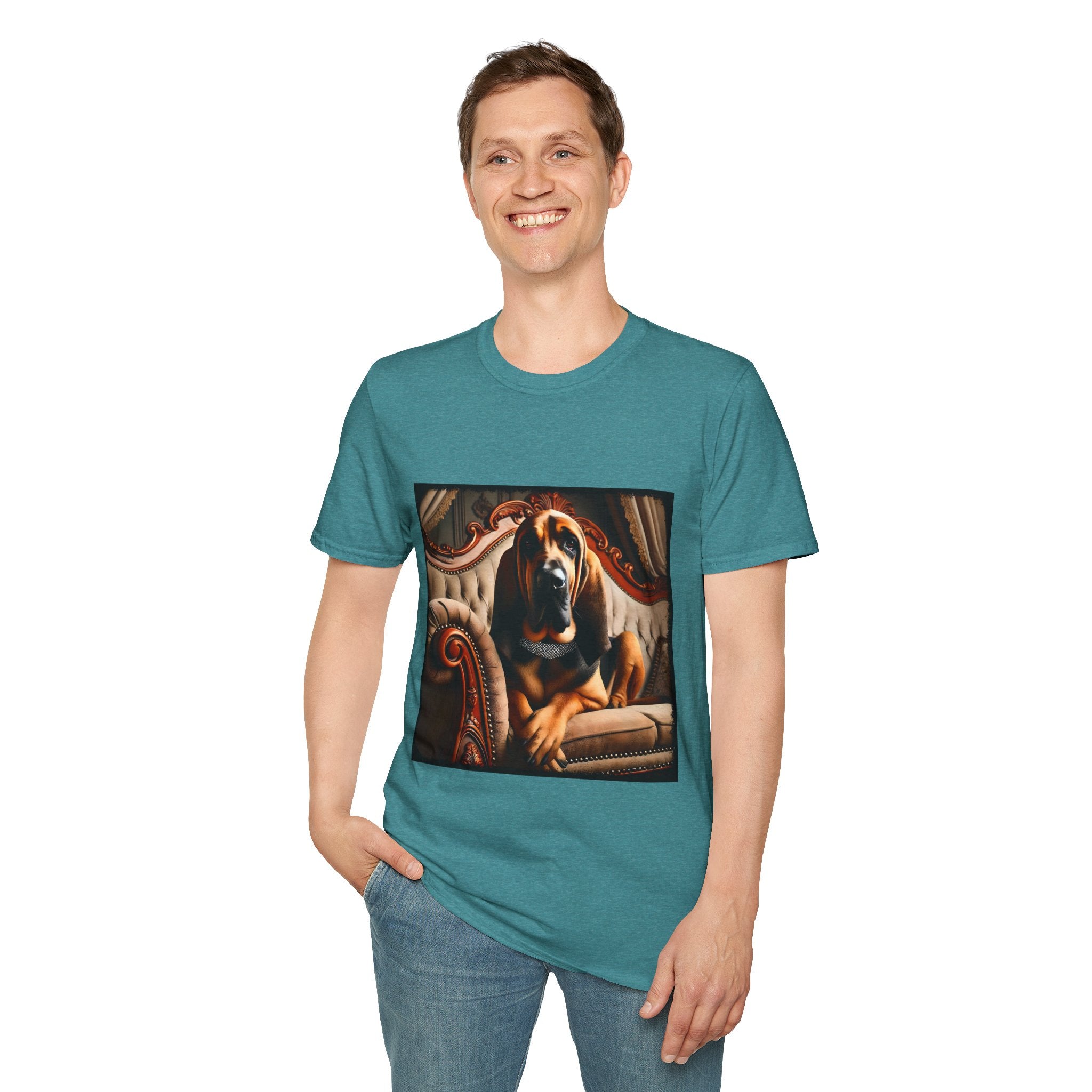 Bloodhound Posh Princess | Unisex Dog T-Shirt