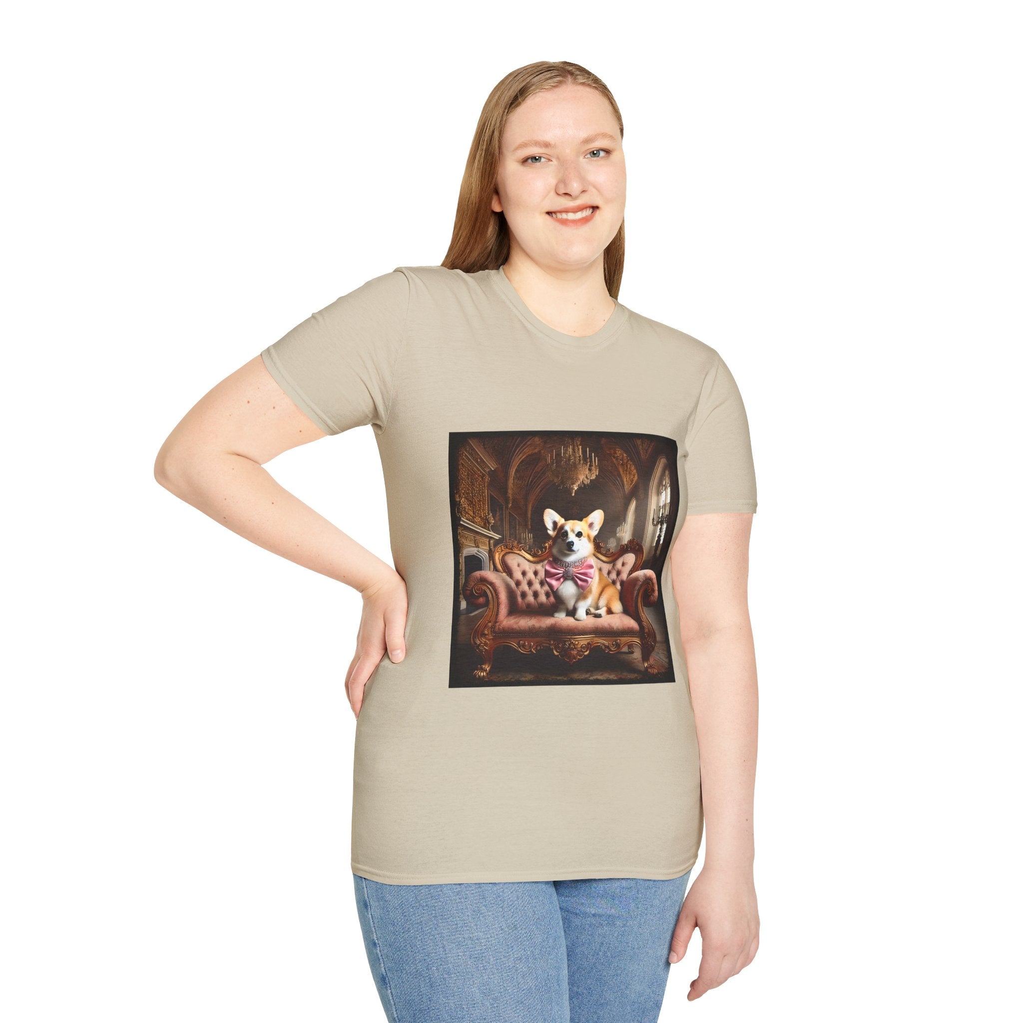 Pembroke Welsh Corgi Pink Princess | Unisex Dog T-Shirt