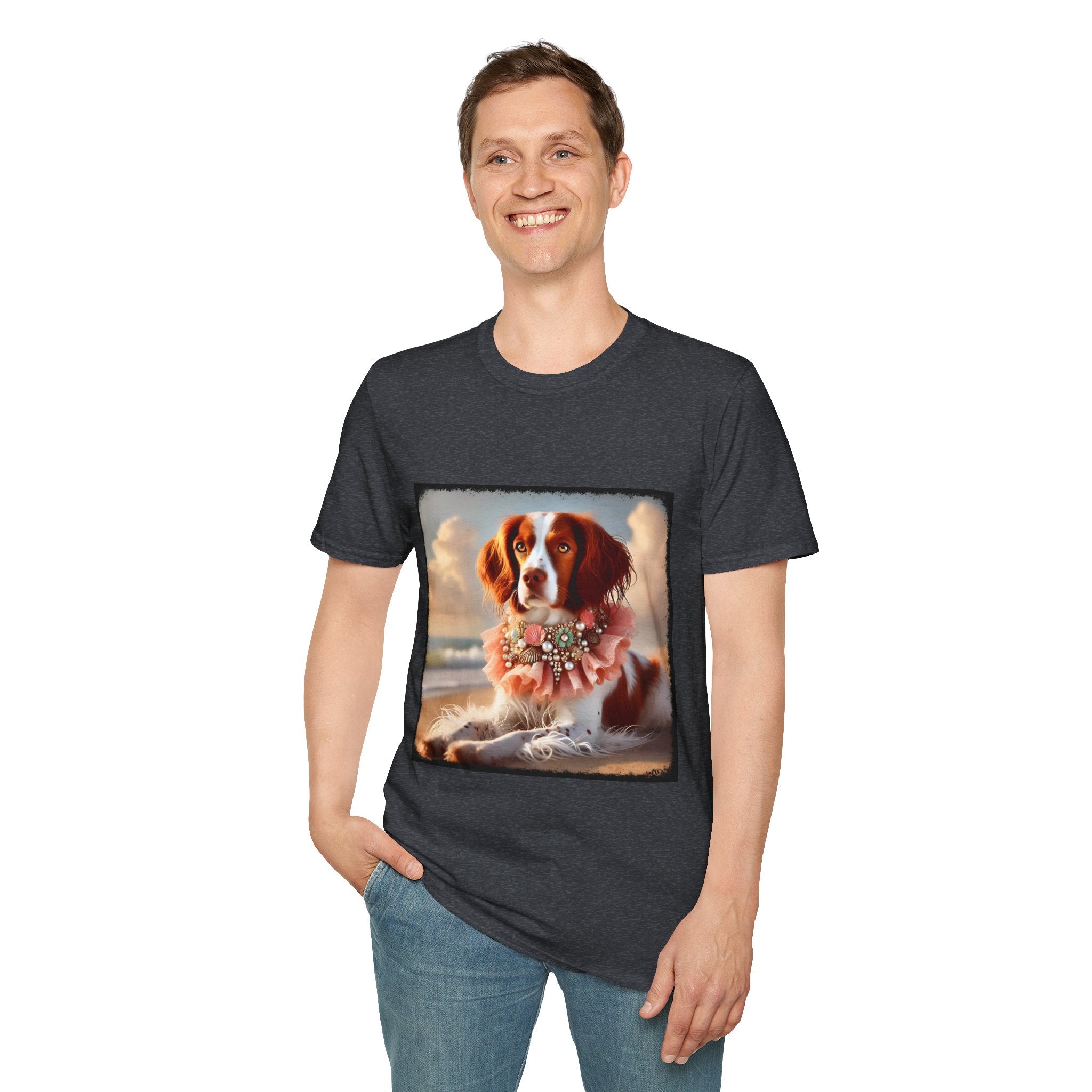 Brittany Beach Beauty | Unisex Dog T-Shirt