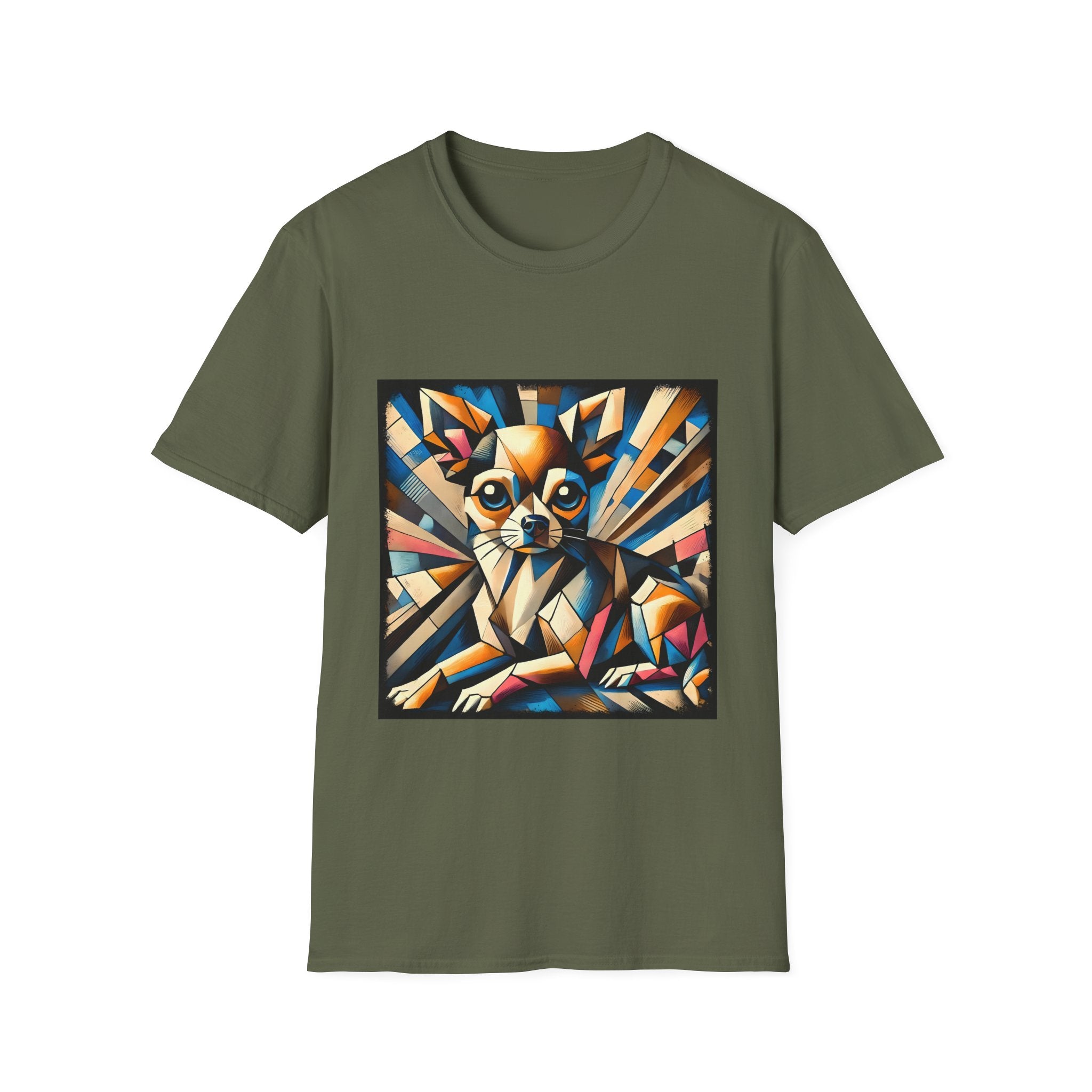 Chihuahua Warm Geometric | Unisex Dog T-Shirt