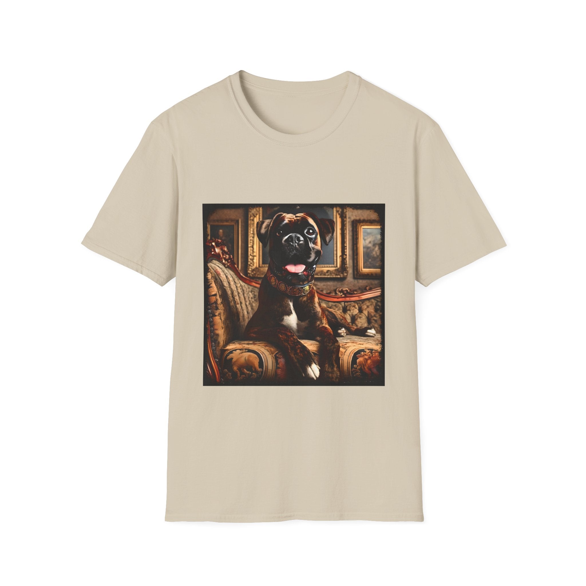 Boxer Happy Regal | Unisex Dog T-Shirt