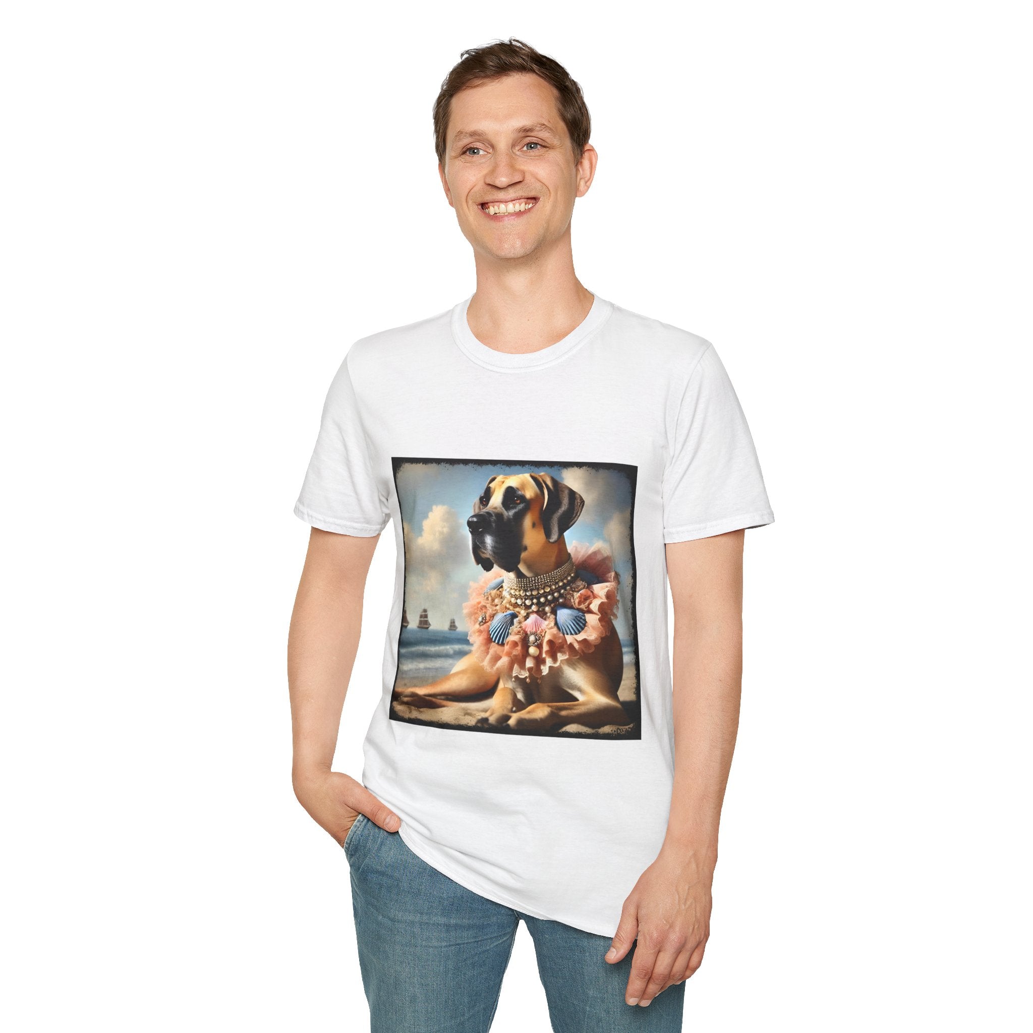 Great Dane Seaside Queen | Unisex Dog T-Shirt