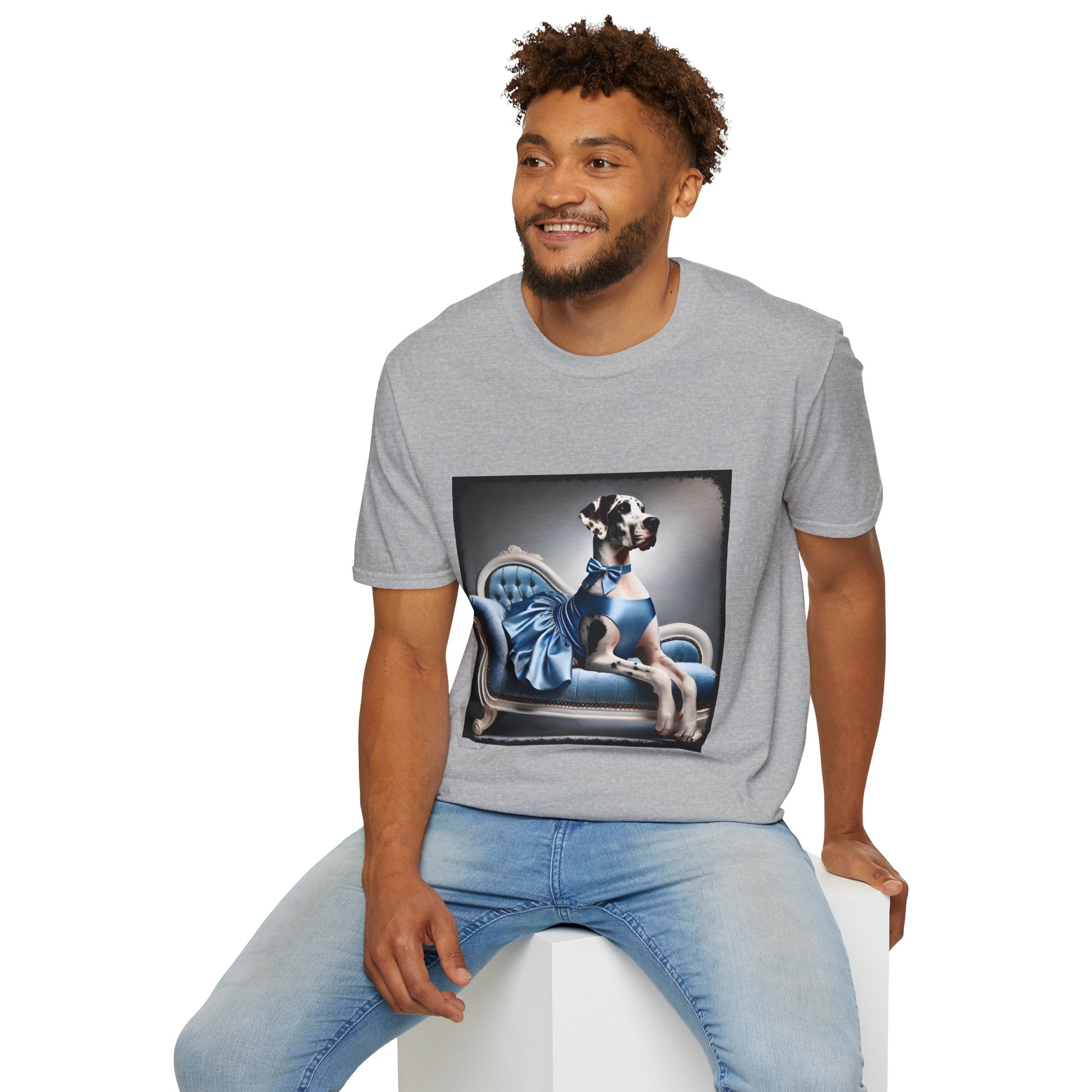 Great Dane Blue Belle | Unisex Dog T-Shirt