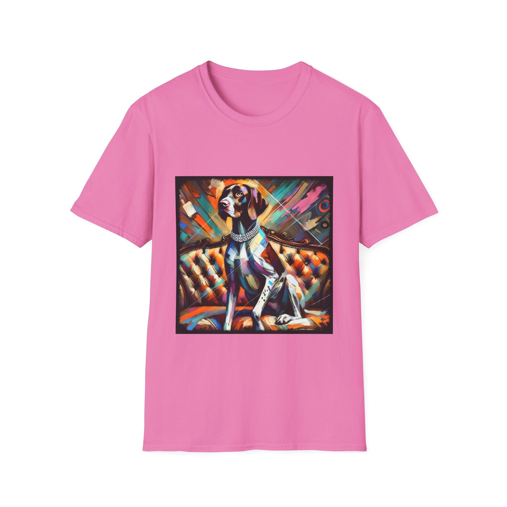German Shorthaired Pointer Bold Diamond Classic | Unisex Dog T-Shirt