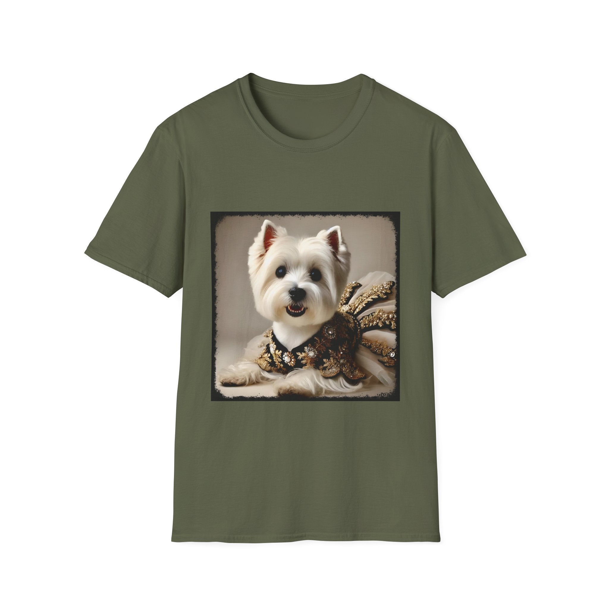 West Highland White Terrier themed unisex tee