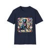 Labrador Retriever Pink Bow Swirl | Unisex Dog T-Shirt