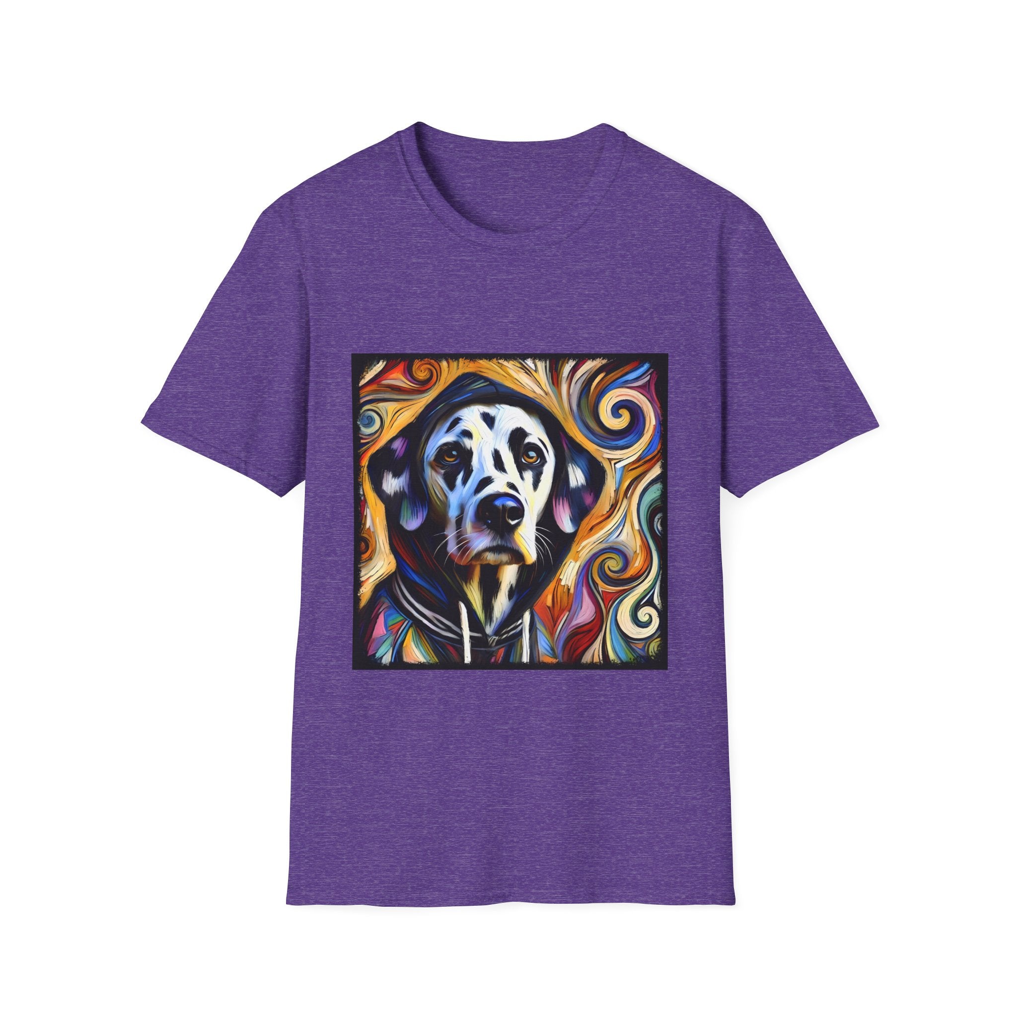 Dalmatian Relaxed Swirl | Unisex Dog T-Shirt
