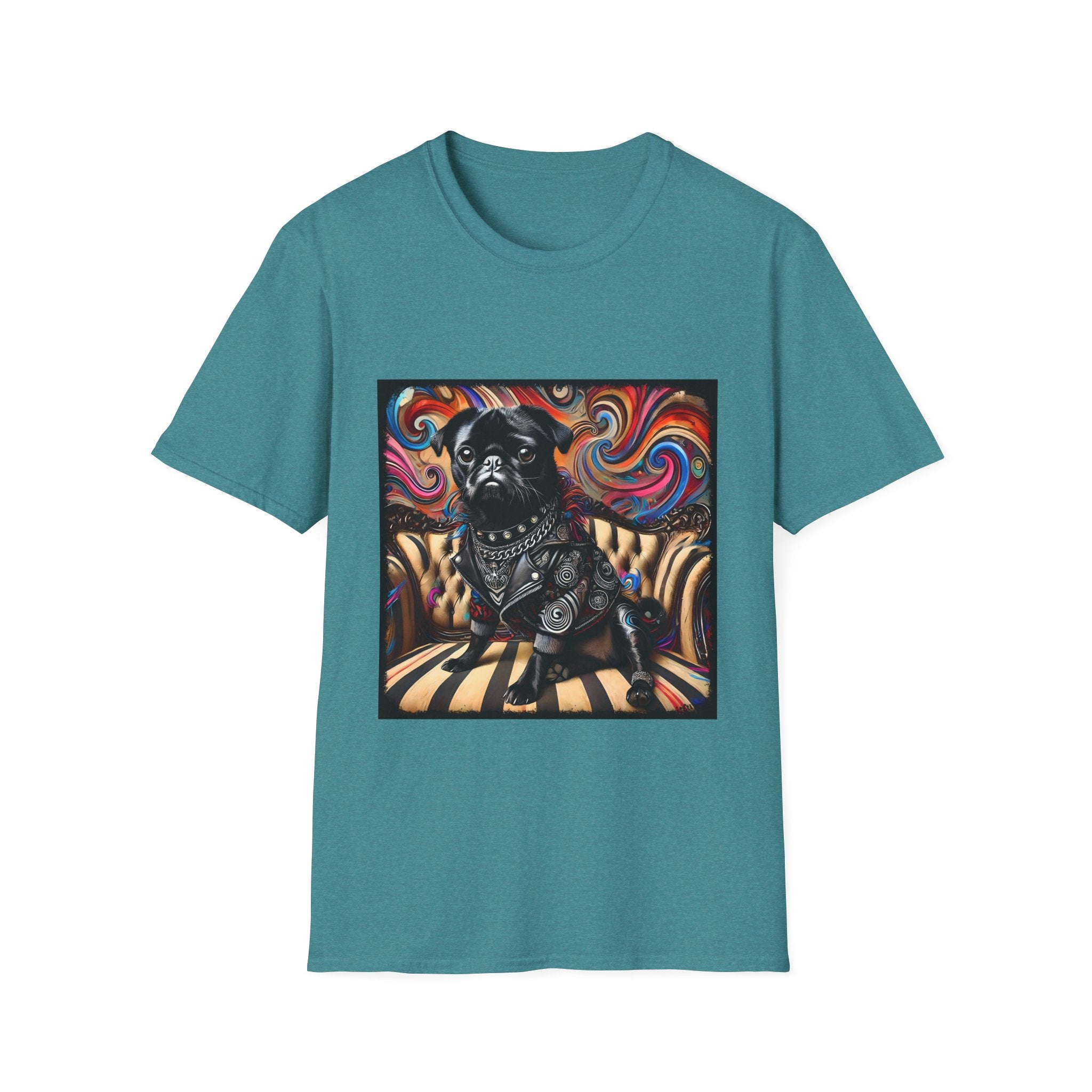 Pug Bold Rebel | Unisex Dog T-Shirt