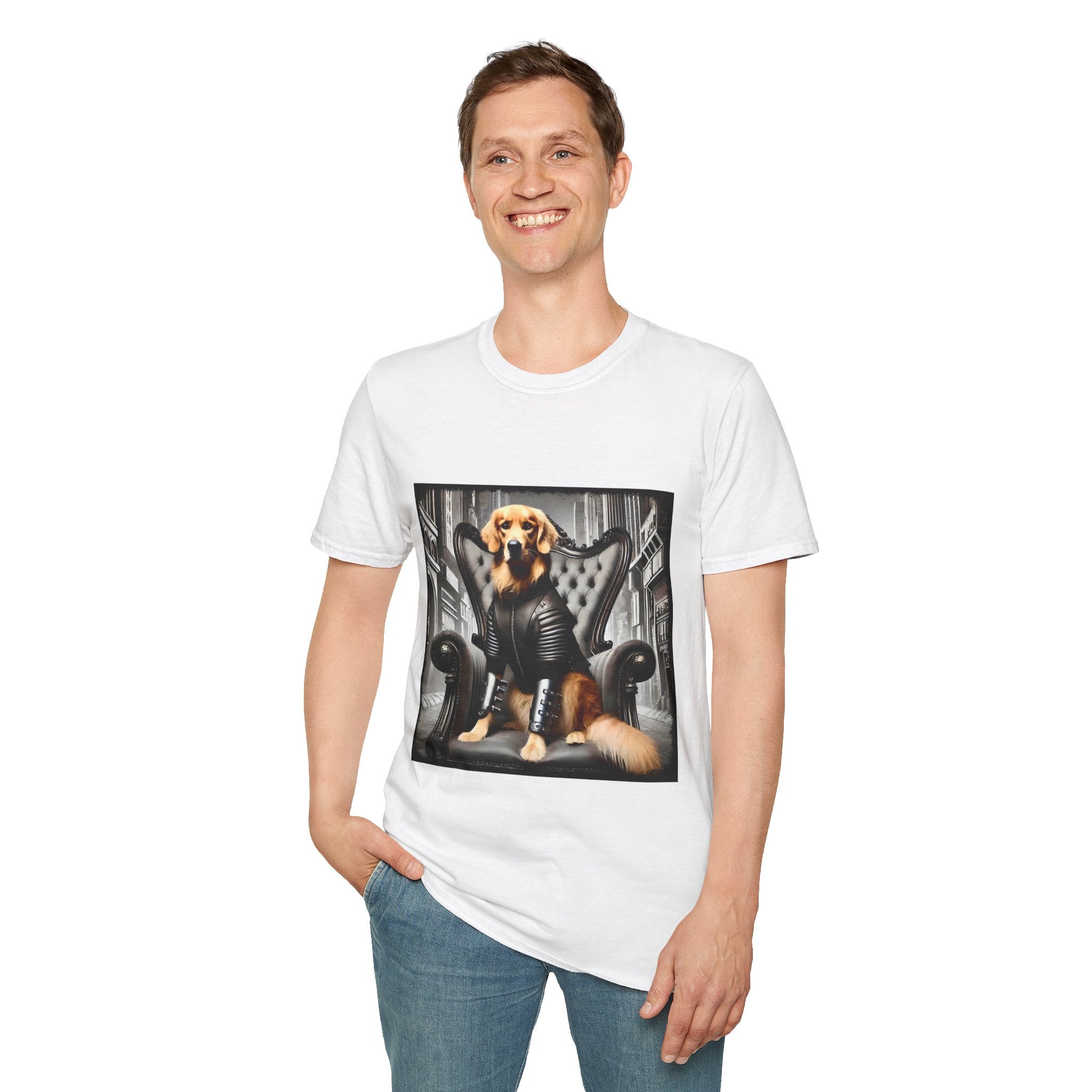 Golden Retriever Regal Rogue | Unisex Dog T-Shirt
