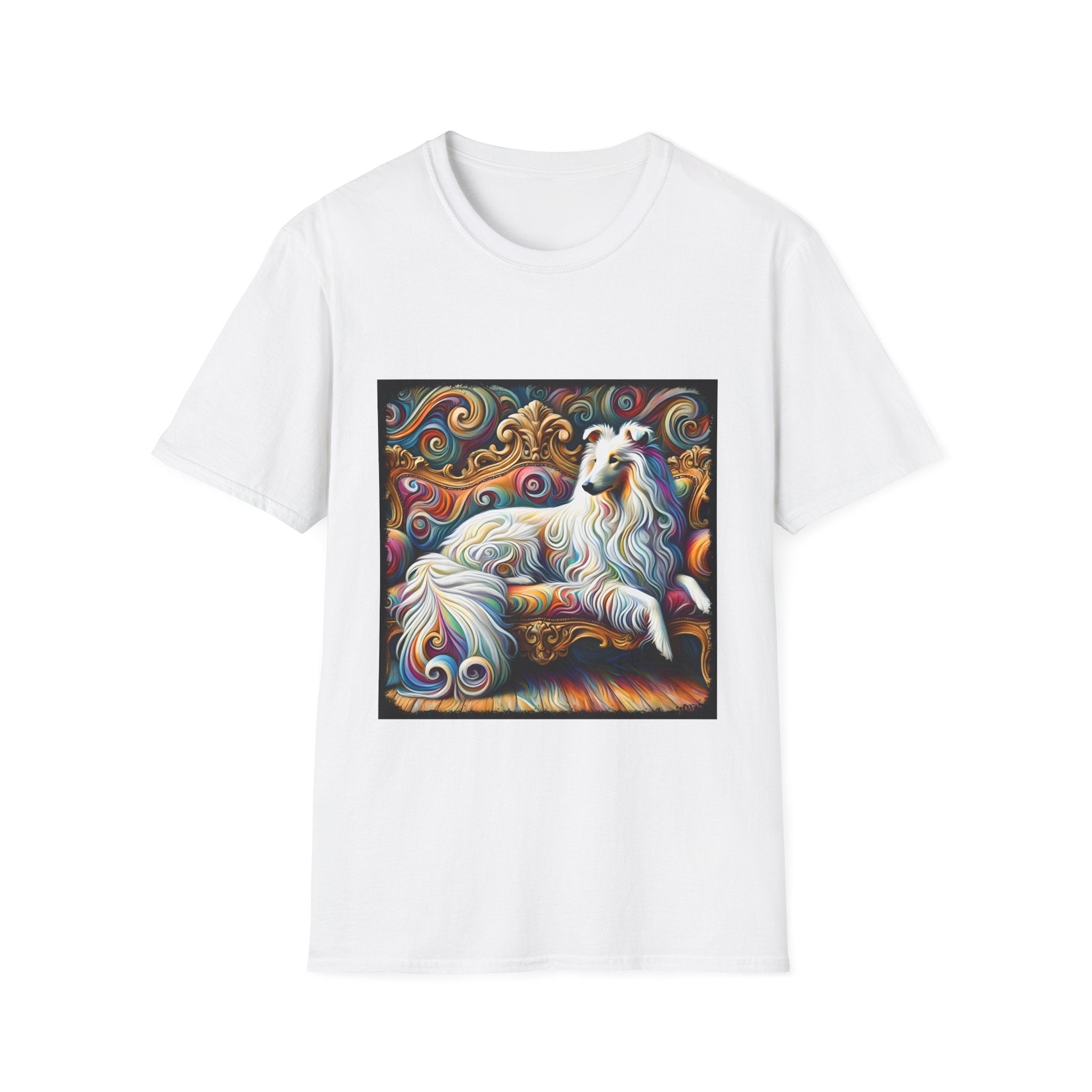 Collie Divine Swirl | Unisex Dog T-Shirt
