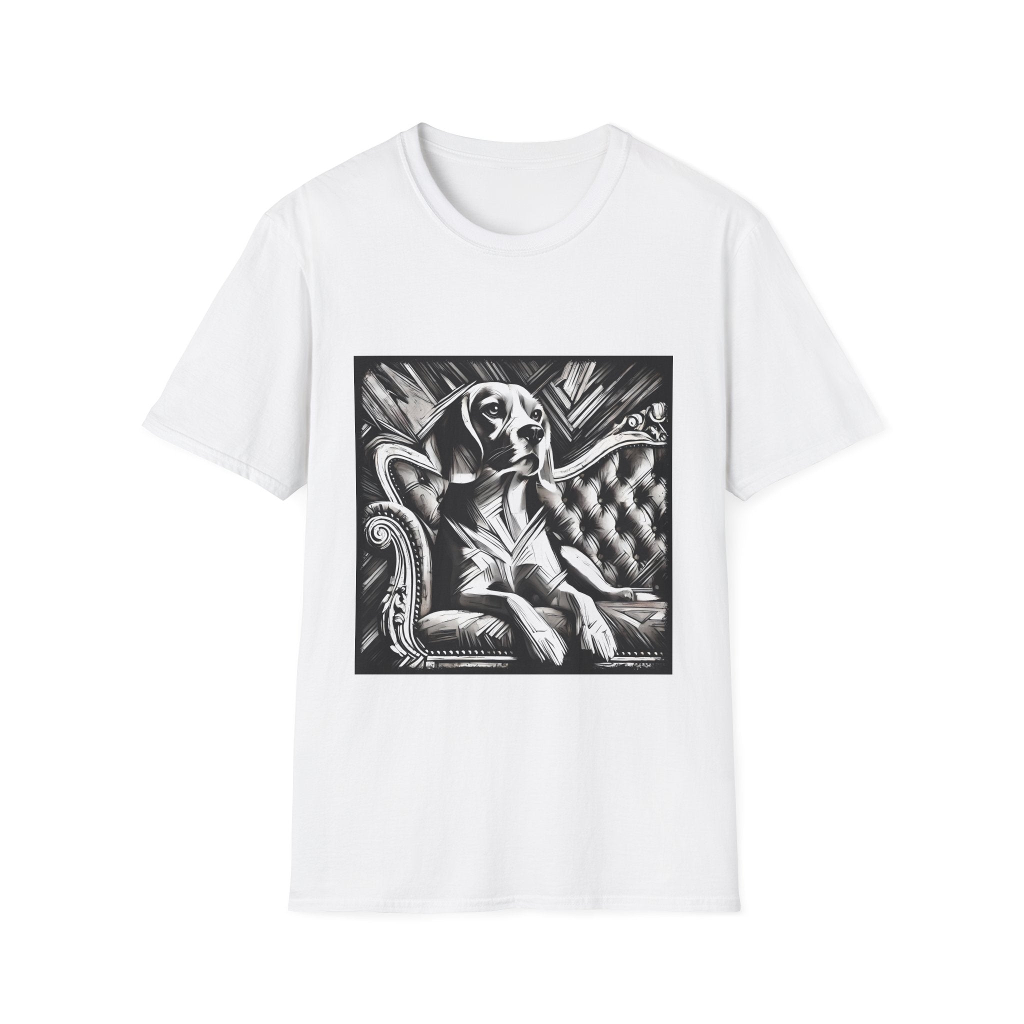 Beagle B&W Bold | Unisex Dog T-Shirt