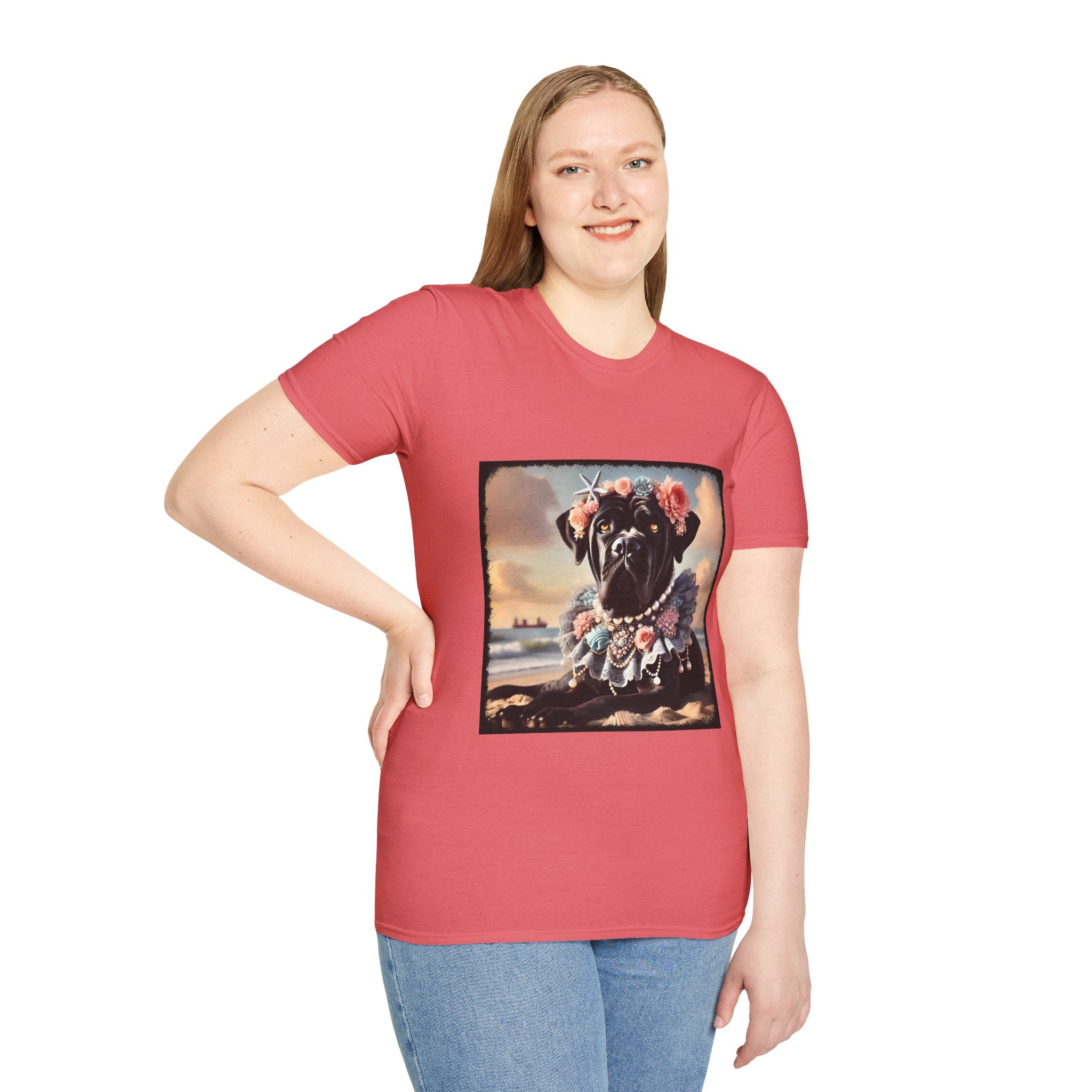 Cane Corso Beach Beauty | Unisex Dog T-Shirt