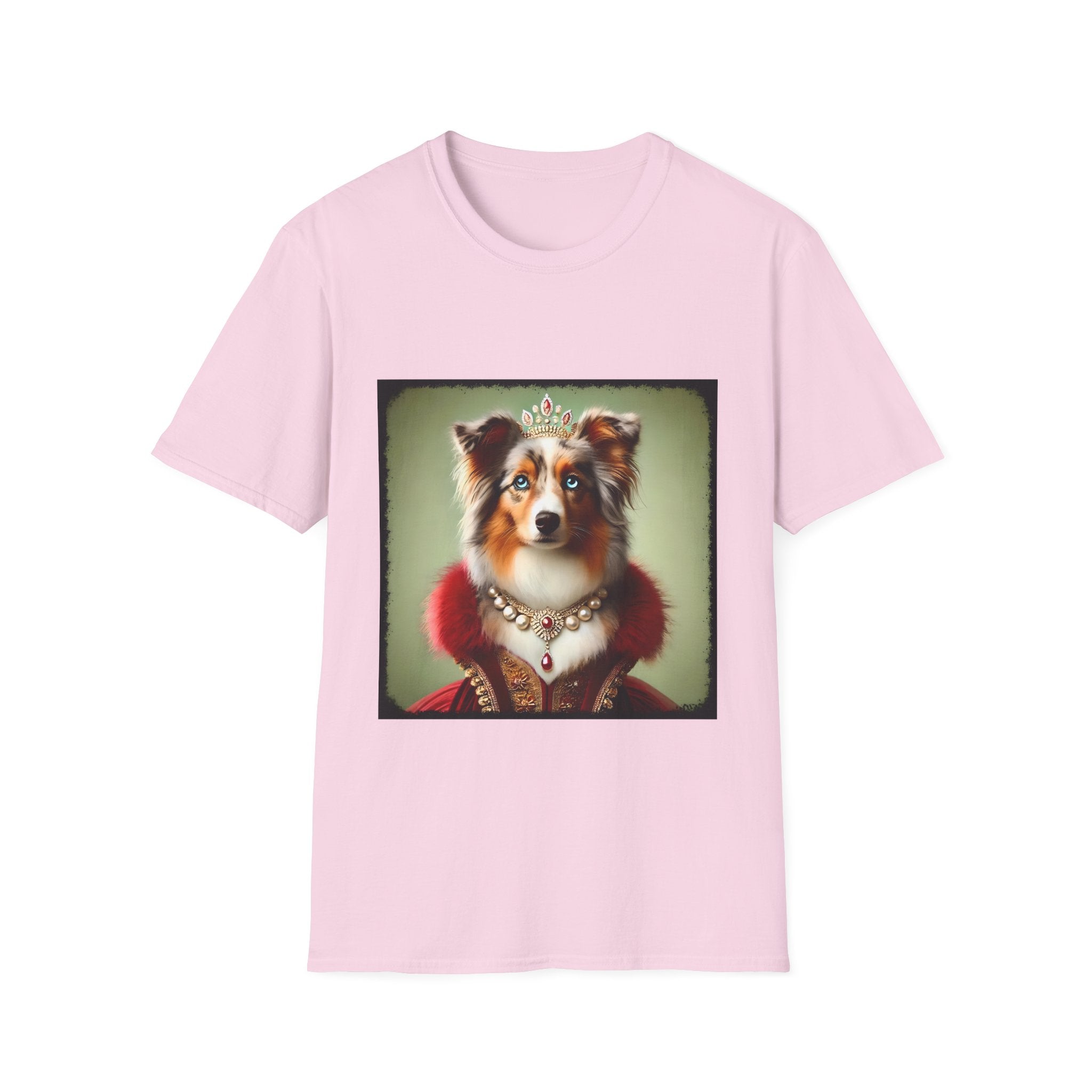 Miniature American Shepherd Red Merle Queen | Unisex Dog T-Shirt