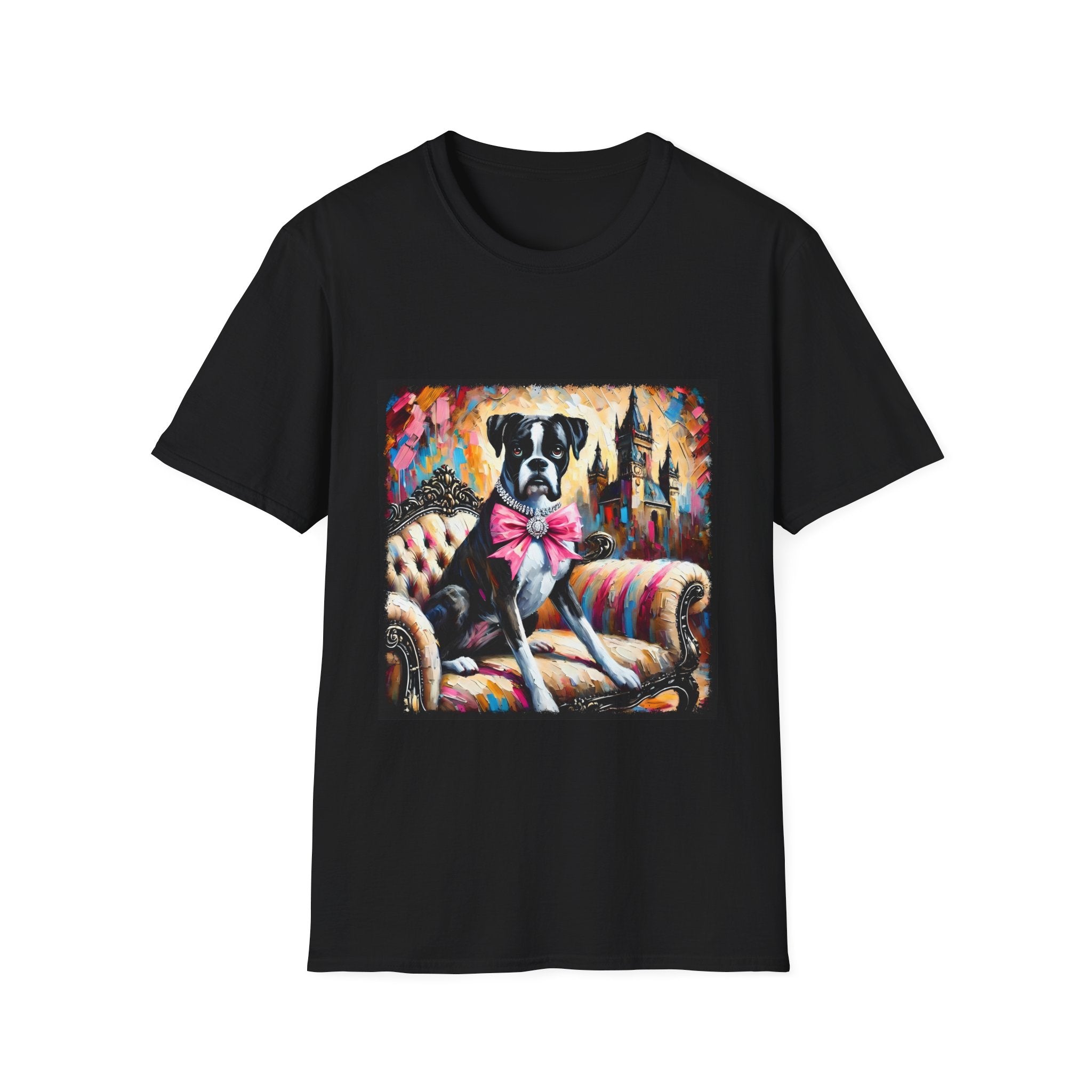 Boxer Pink Princess Classic | Unisex Dog T-Shirt