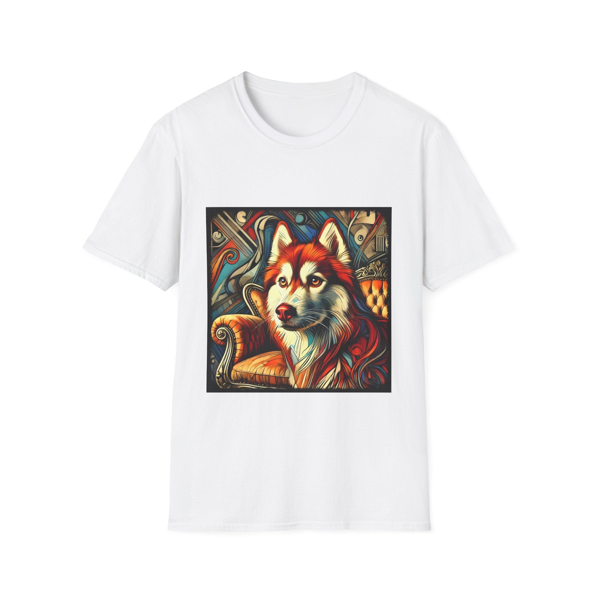Siberian Husky Red Rebel | Unisex Dog T-Shirt
