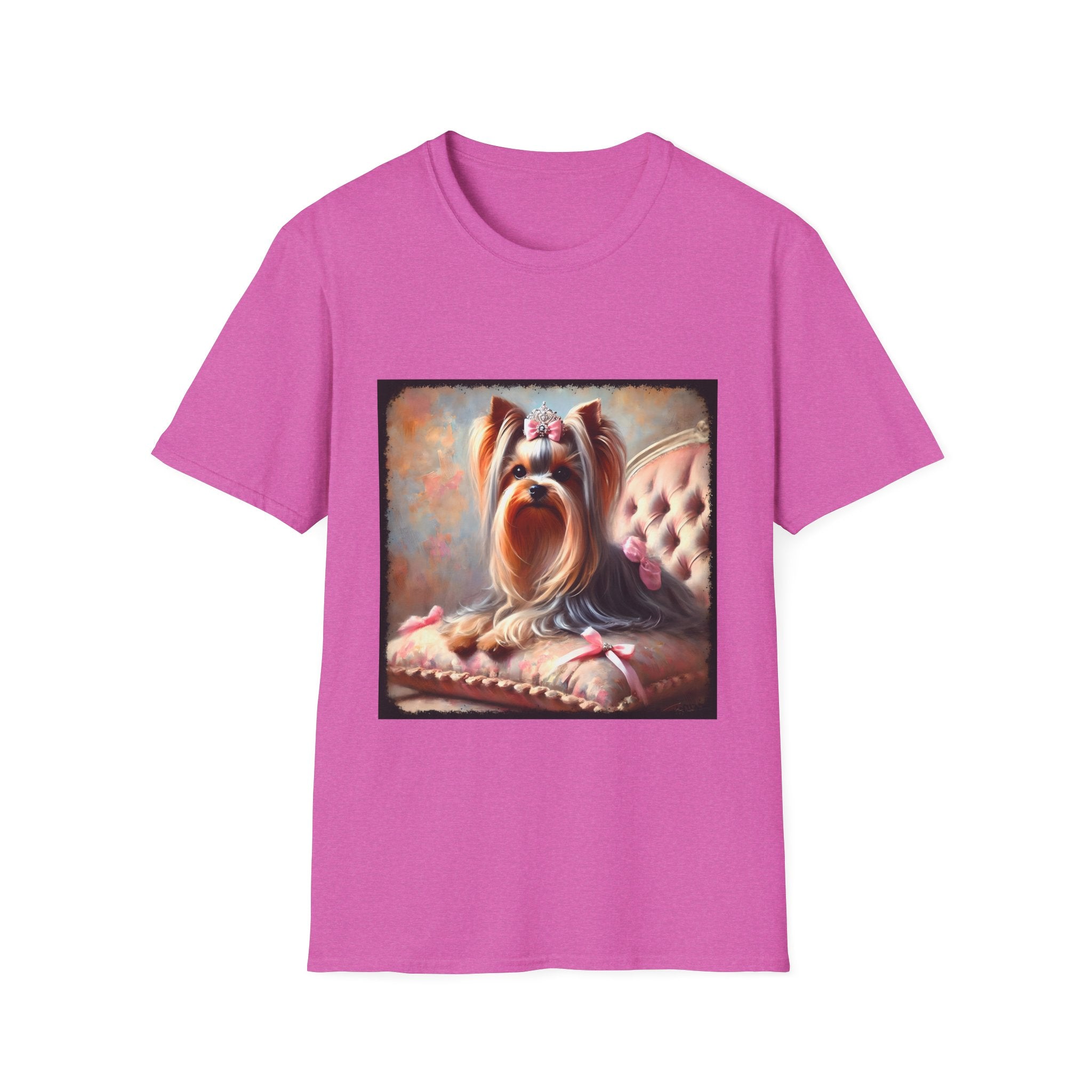 Yorkshire Terrier Bows and Diamonds Classic | Unisex Dog T-Shirt