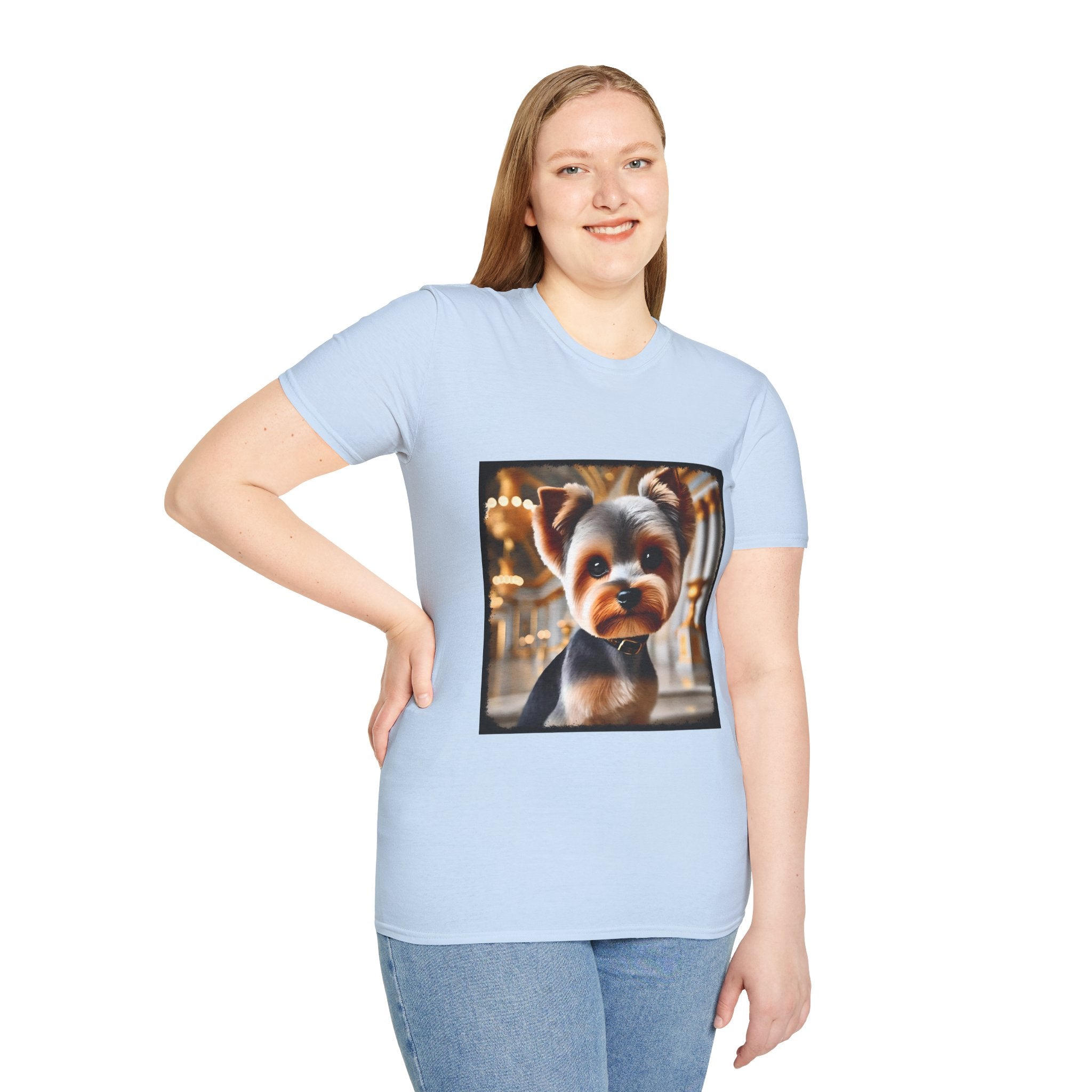 Yorkshire Terrier Posh Pose | Unisex Dog T-Shirt