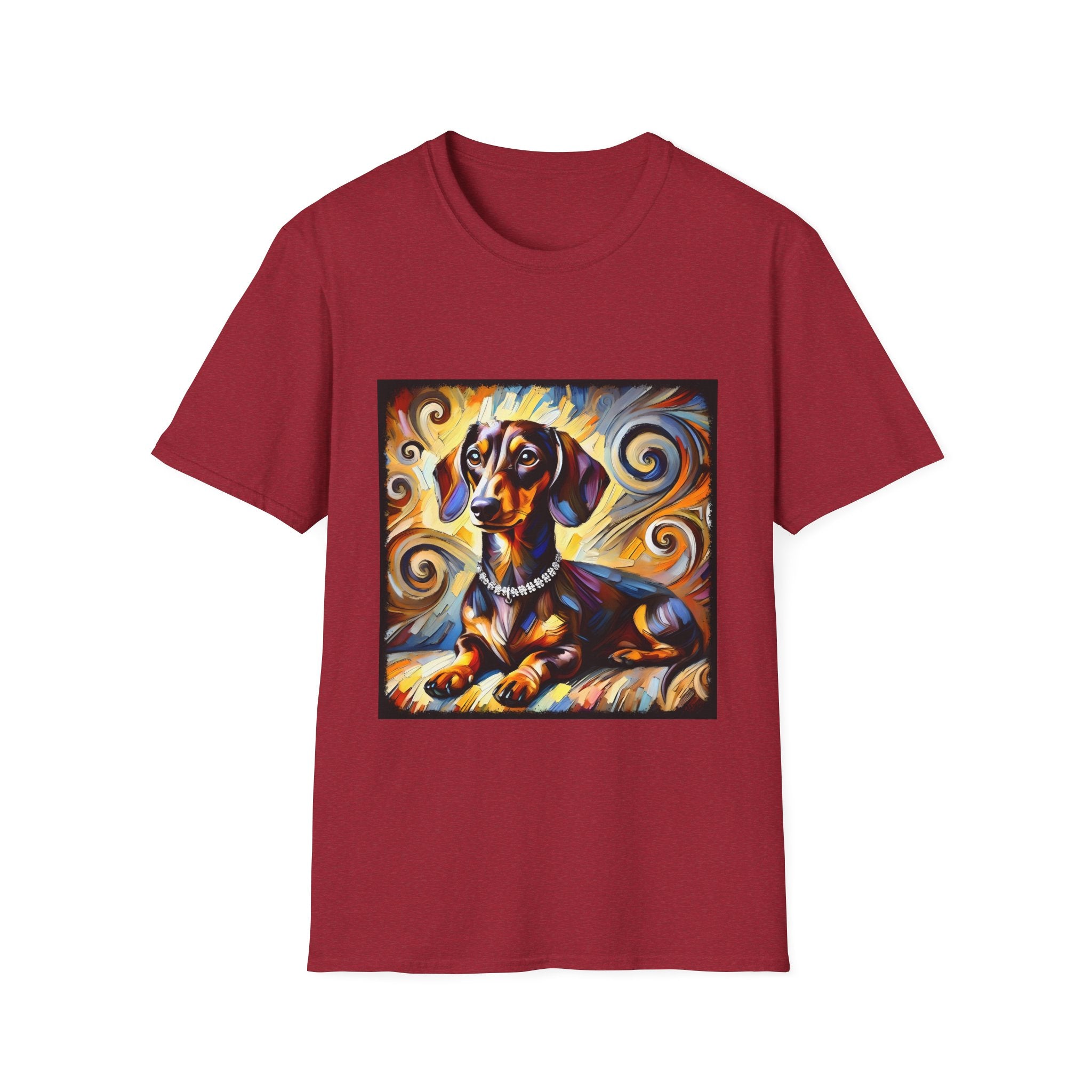 Dachshund Sun Swirl | Unisex Dog T-Shirt