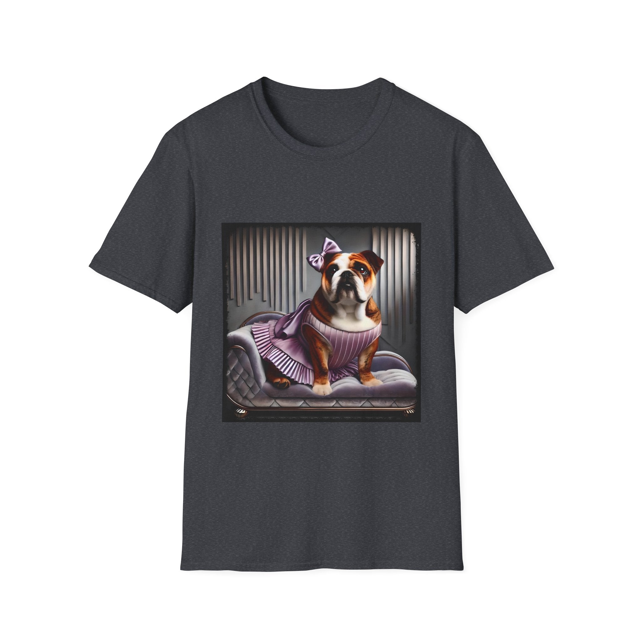 Bulldog Lilac Lovey | Unisex Dog T-Shirt