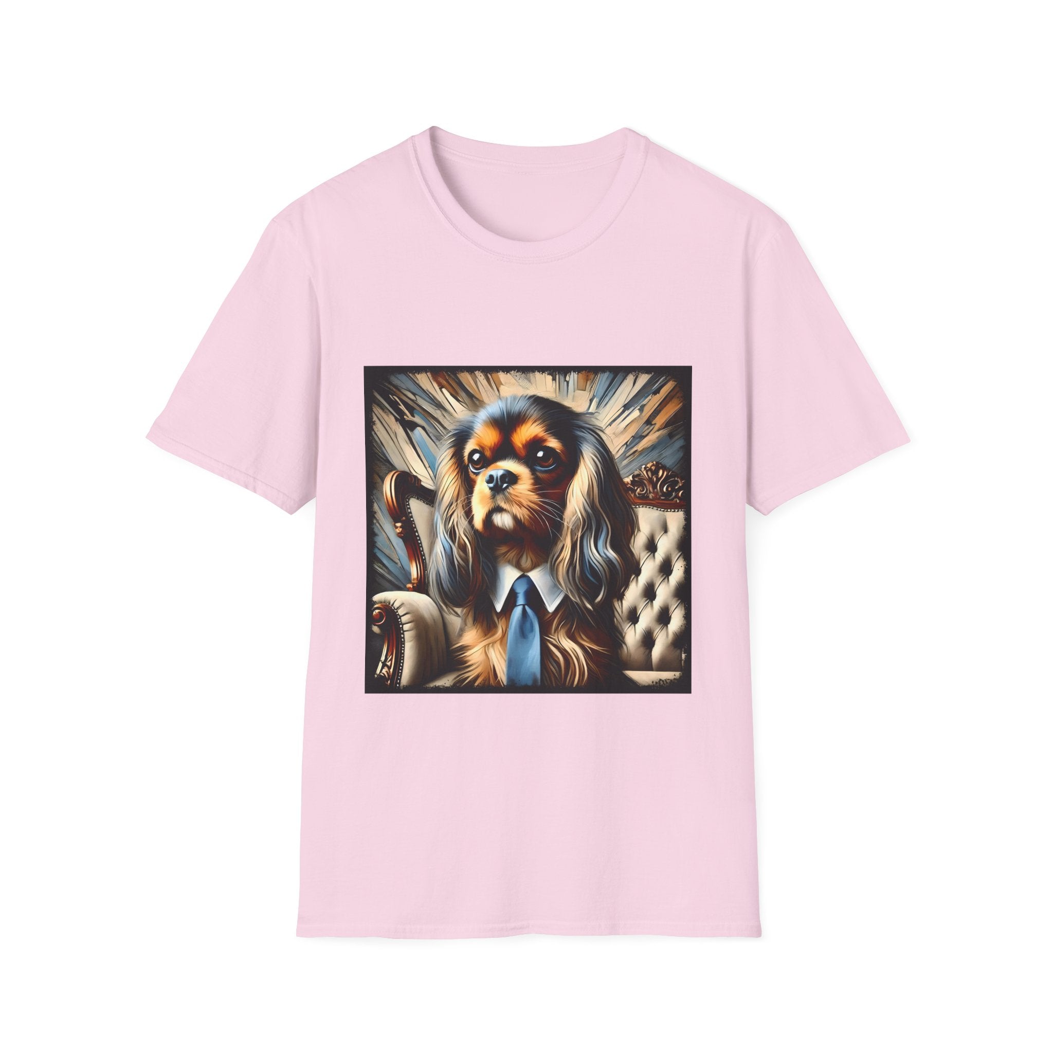 Cavalier King Charles Spaniel  Suave Icon | Unisex Dog T-Shirt