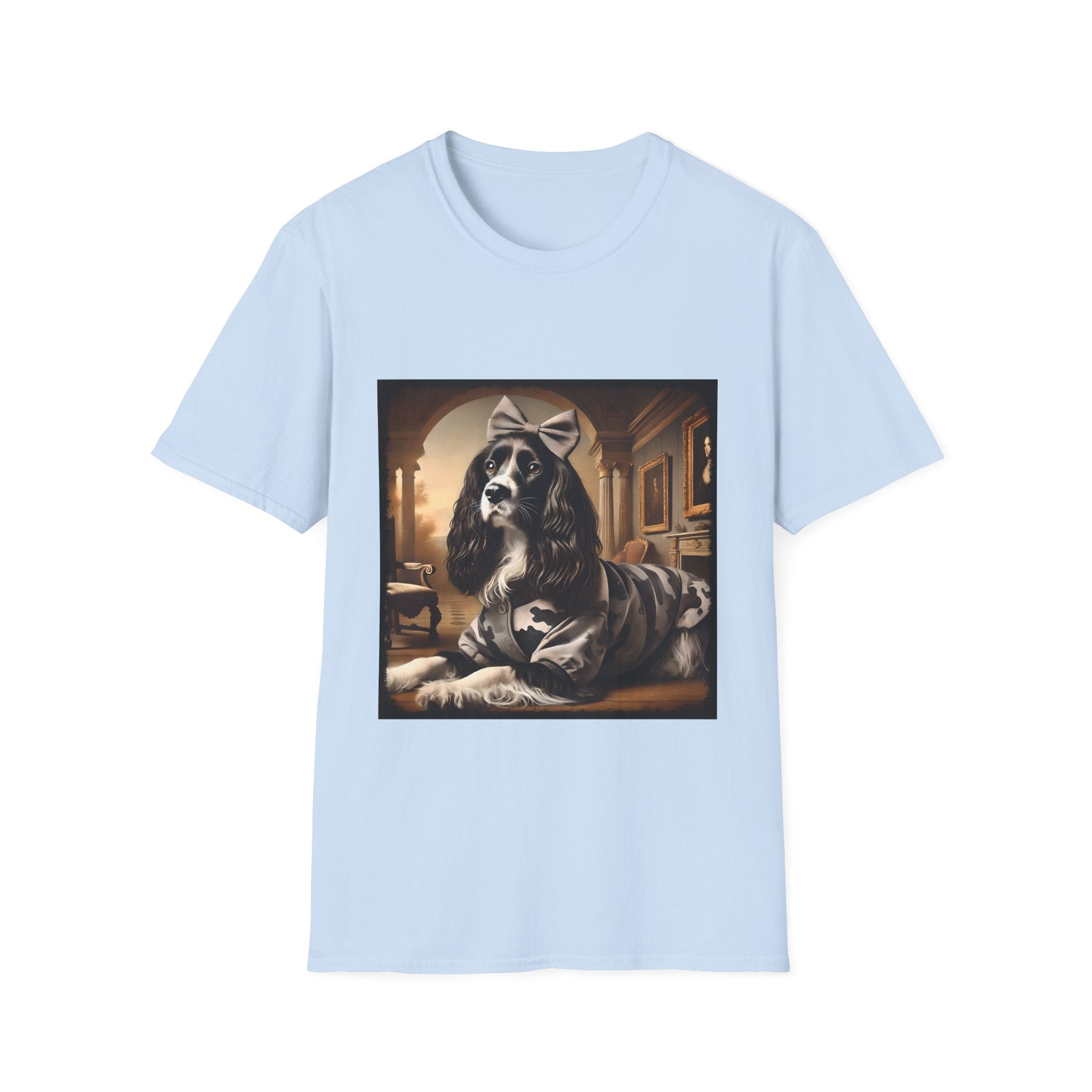 English Springer Spaniel Camo Cutie | Unisex Dog T-Shirt