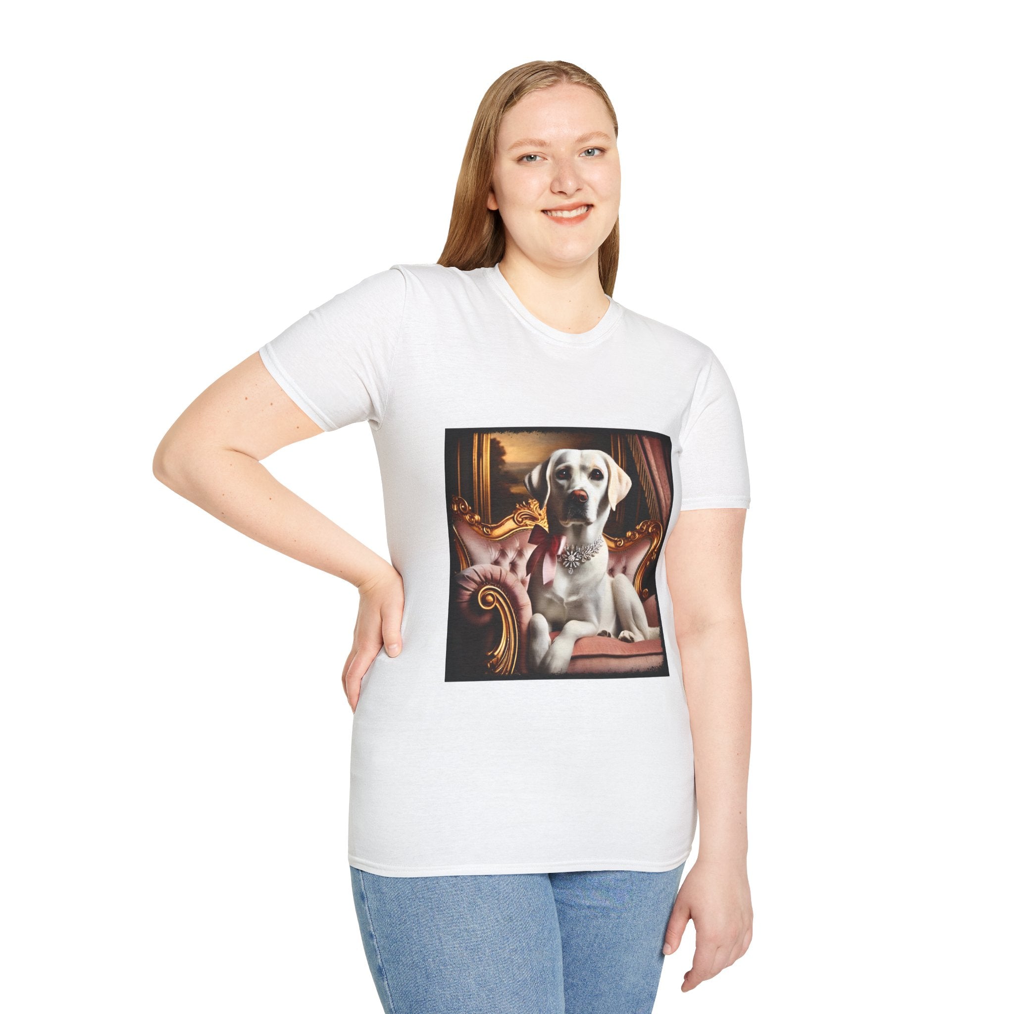 Labrador Retriever Pink Reign | Unisex Dog T-Shirt