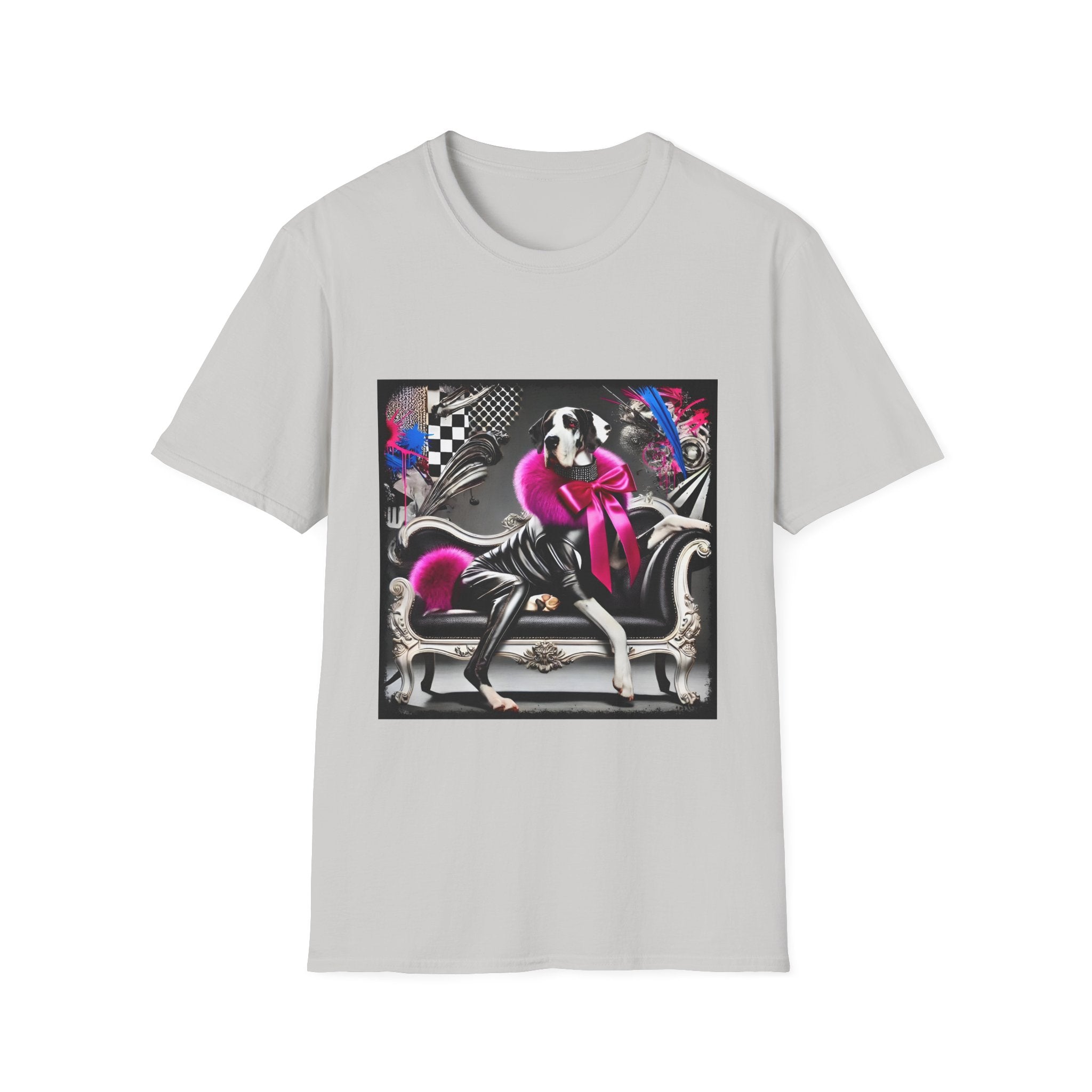 Great Dane Rock Chic | Unisex Dog T-Shirt