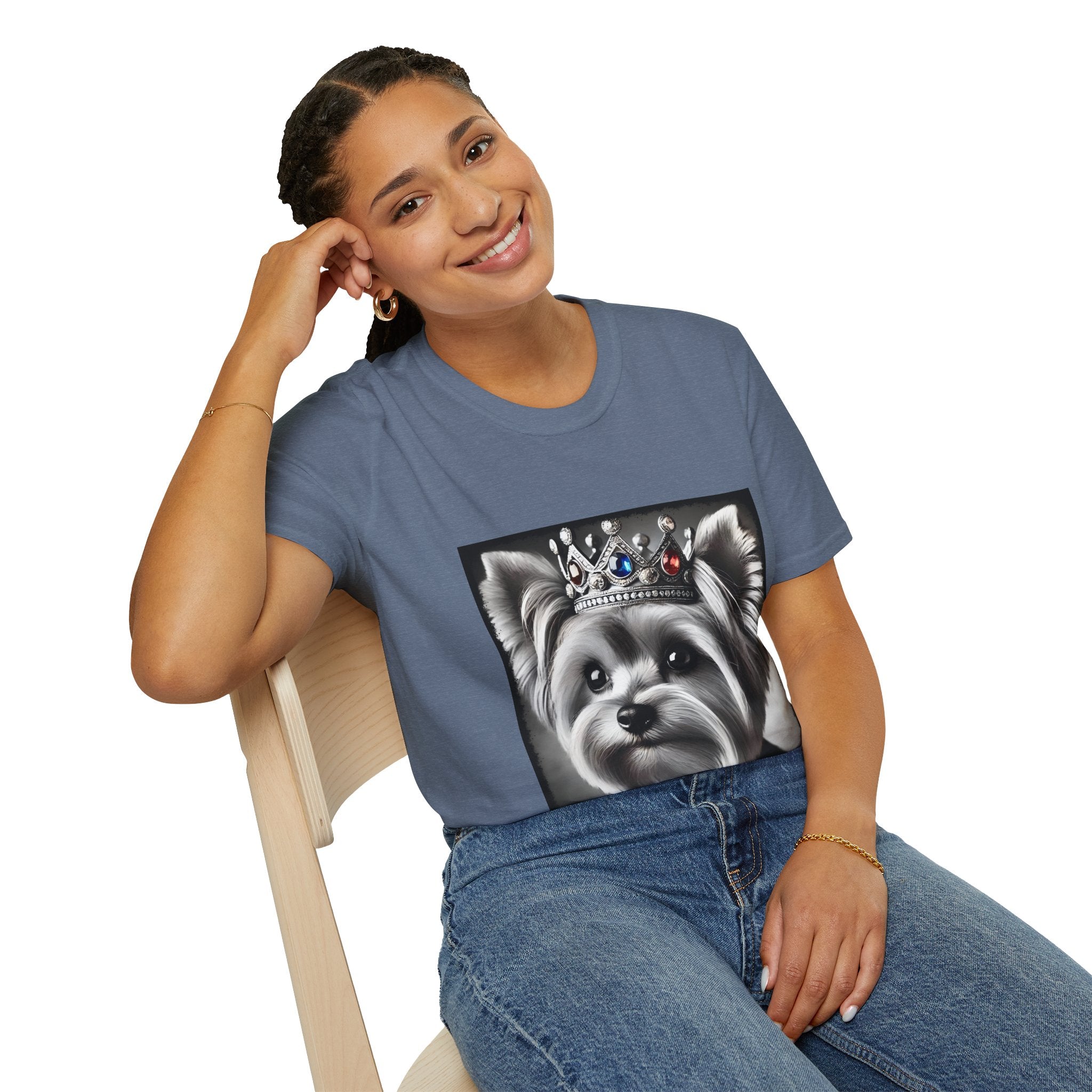Yorkshire Terrier Royal Icon | Unisex Dog T-Shirt