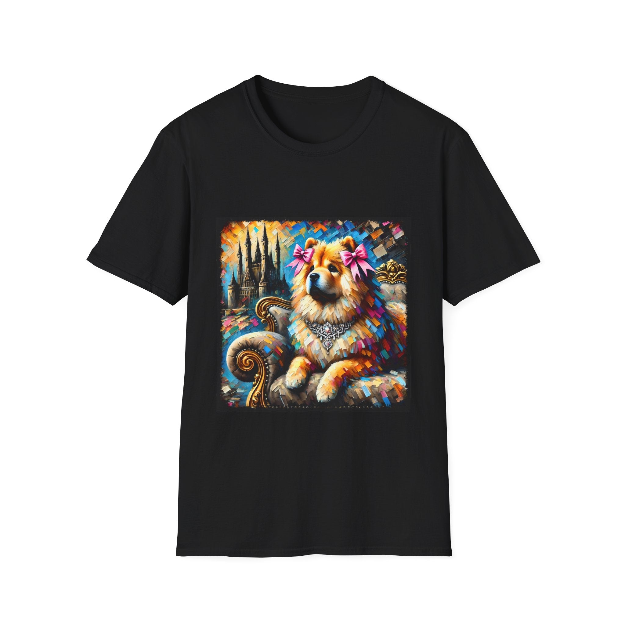 Chow Chow Diamond Princess Classic | Unisex Dog T-Shirt